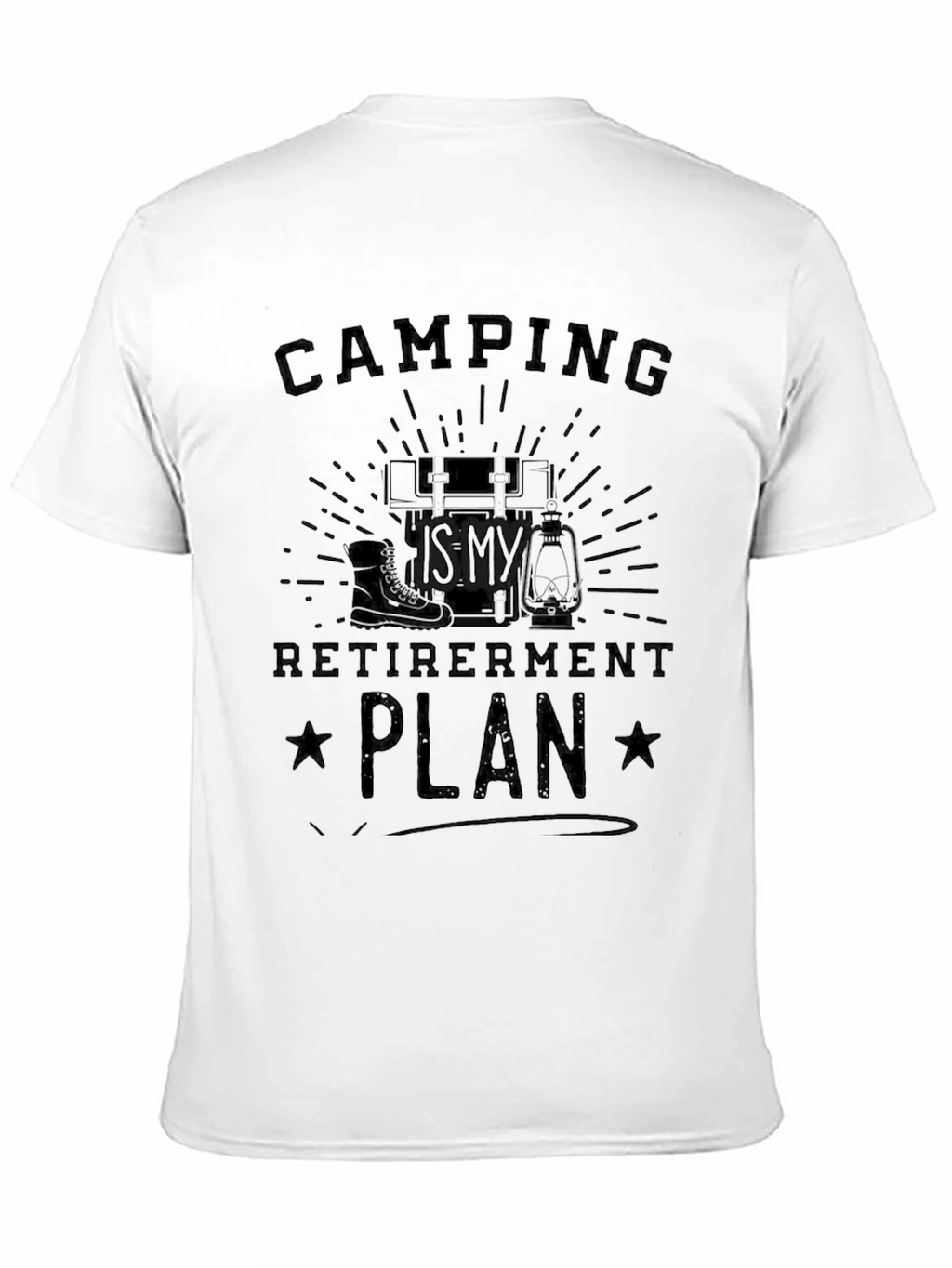Camping Retirement Plan T-Shirt