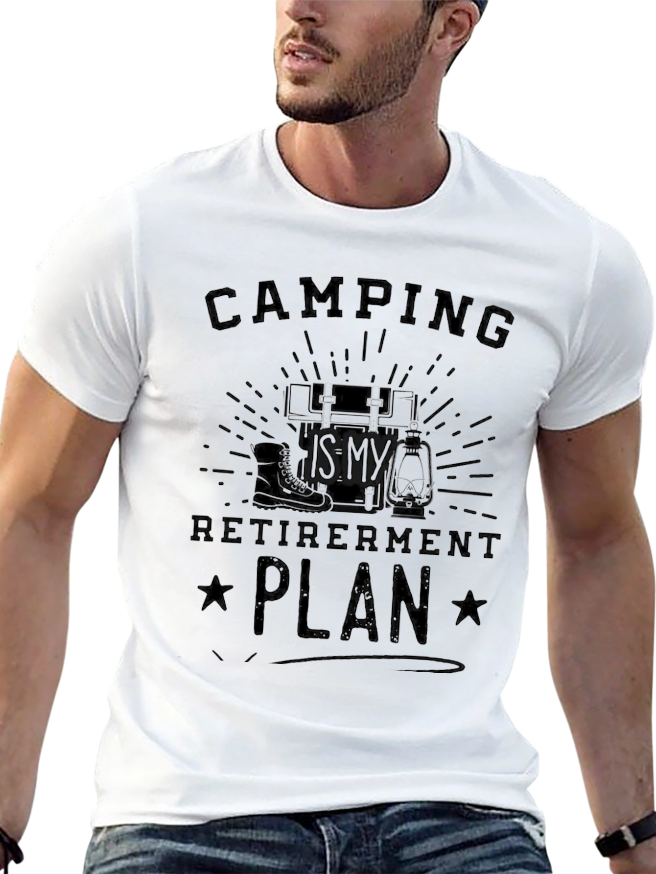 Camping Retirement Plan T-Shirt