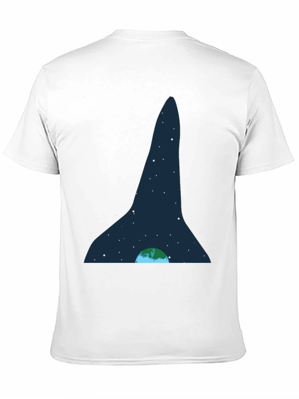 Earth and Stars Graphic Tee - Black