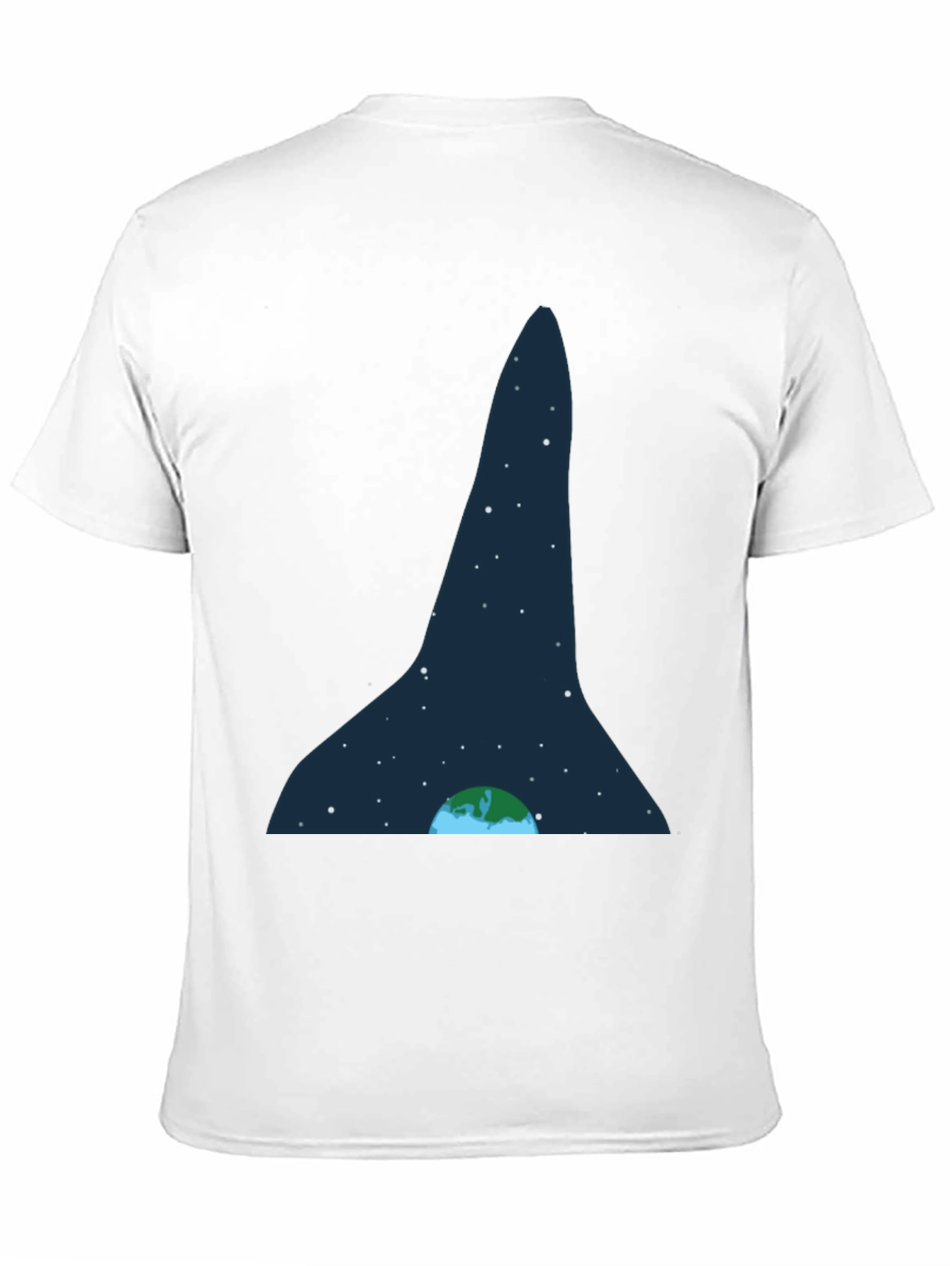 Earth and Stars Graphic Tee - Black