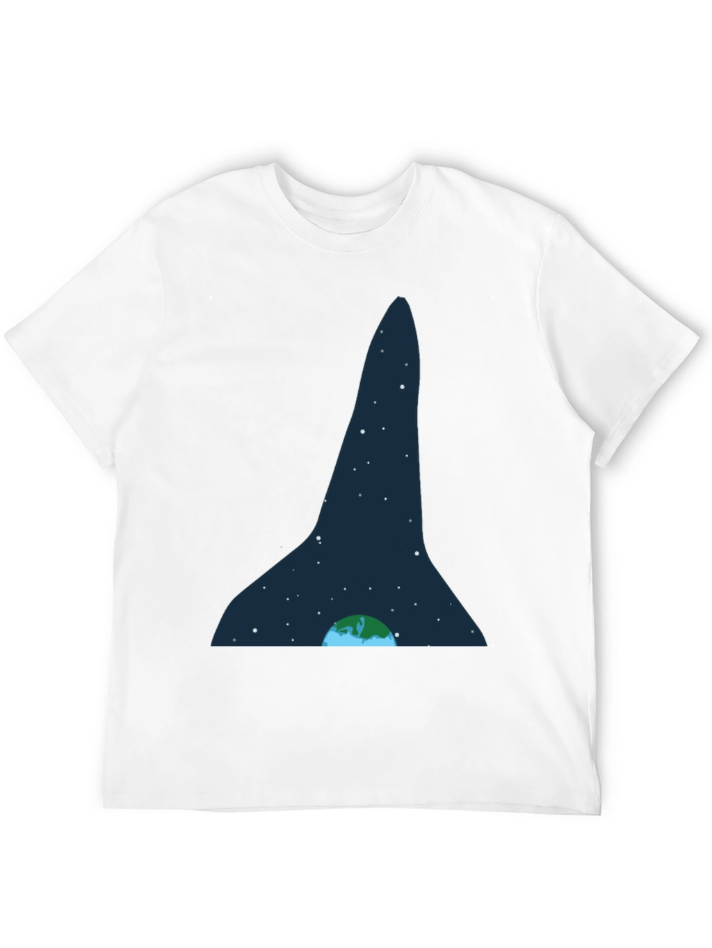 Earth and Stars Graphic Tee - Black