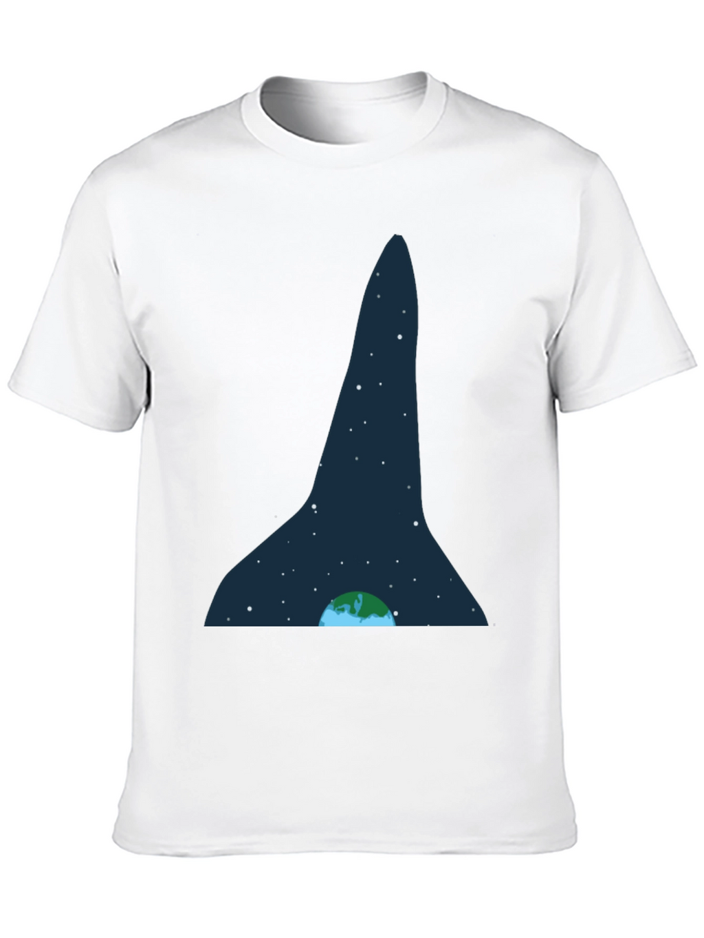 Earth and Stars Graphic Tee - Black