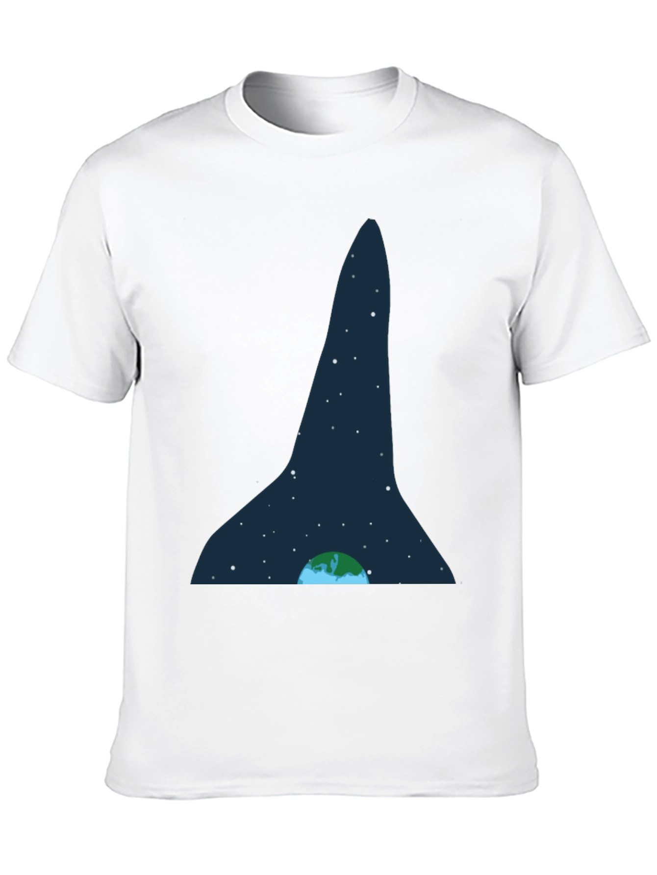 Earth and Stars Graphic Tee - Black