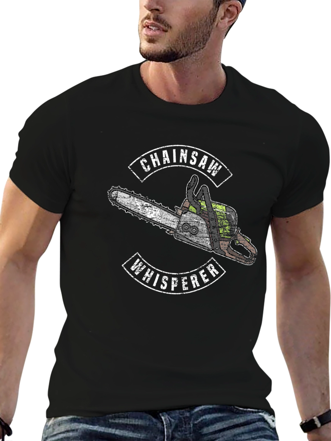 Chainsaw Whisperer Graphic T-Shirt