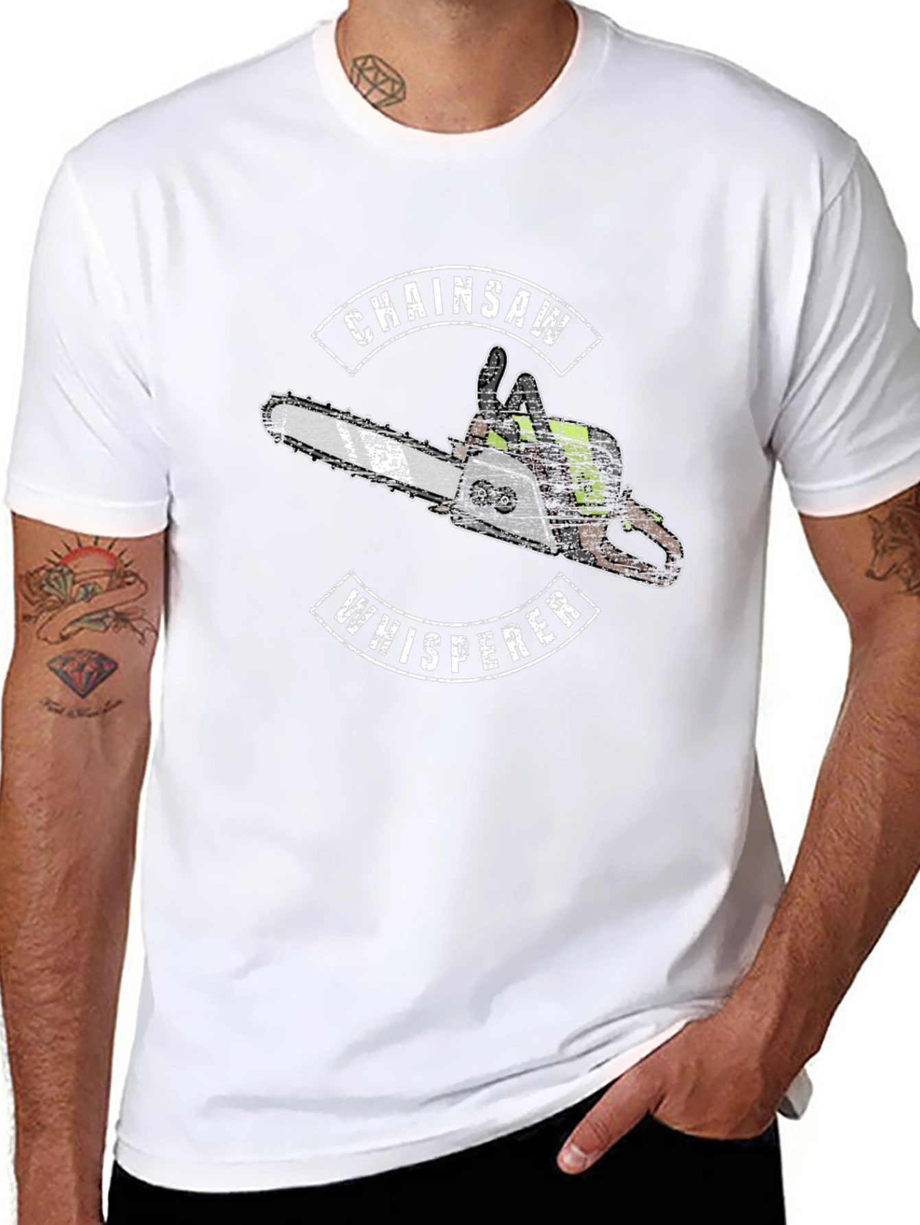 Chainsaw Whisperer Graphic T-Shirt