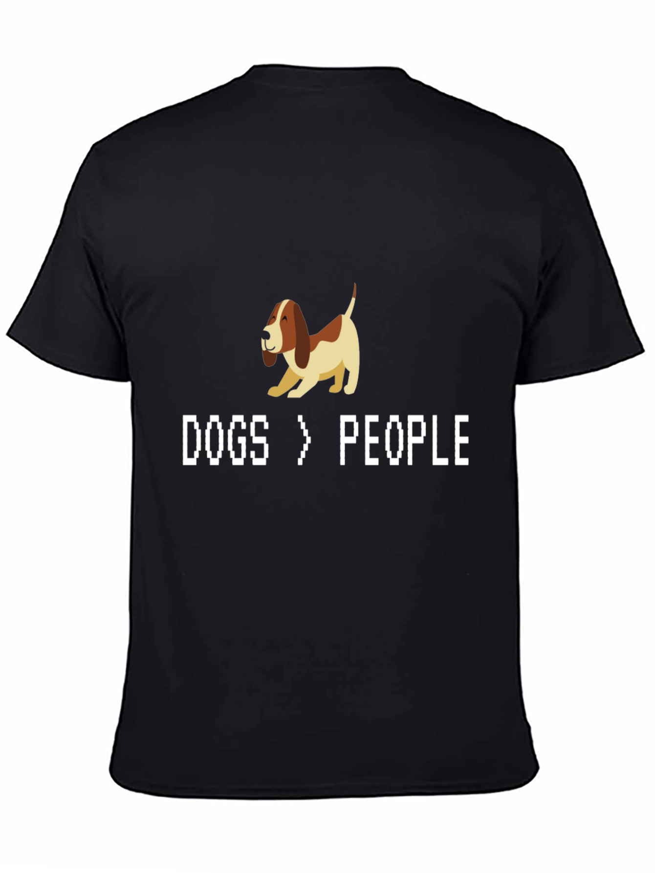 Dogs > People T-Shirt - Funny Dog Lover Tee
