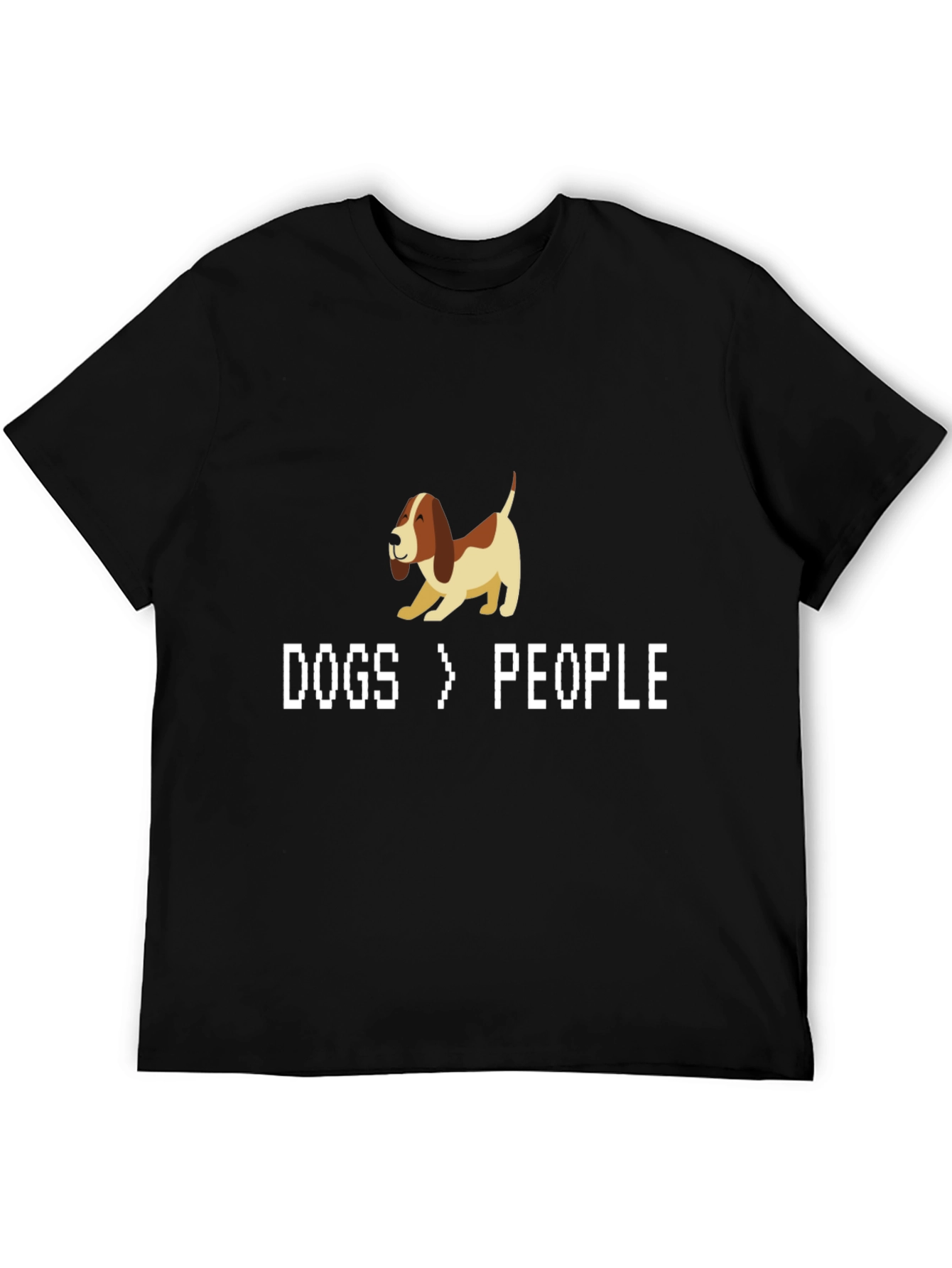 Dogs > People T-Shirt - Funny Dog Lover Tee