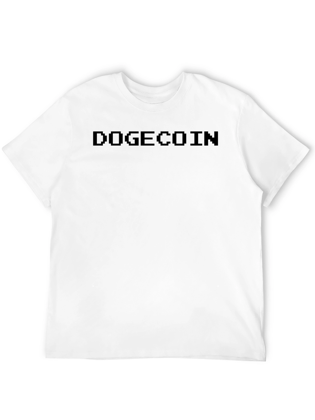 DogeCoin Pixelated Graphic T-Shirt