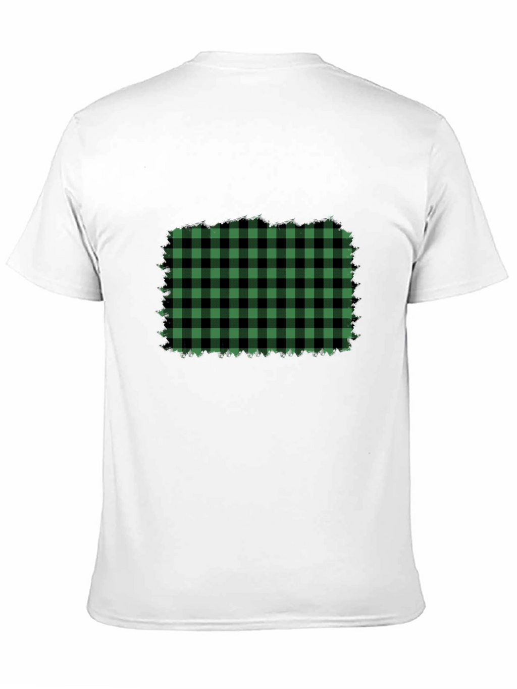Buffalo Plaid Patch Graphic Tee