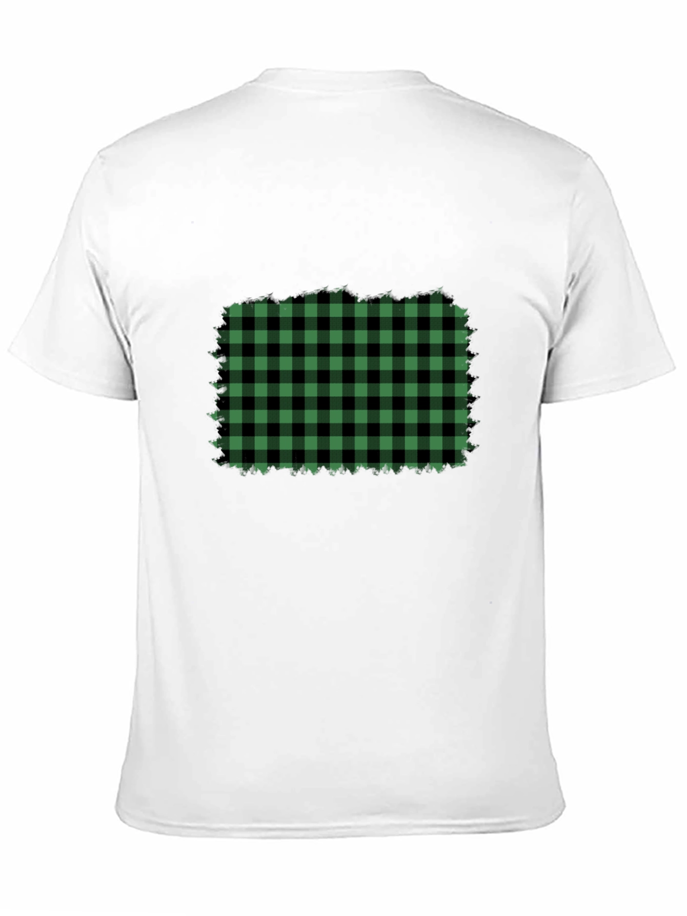 Buffalo Plaid Patch Graphic Tee
