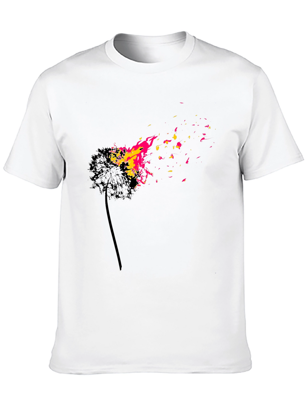Burning Dandelion Graphic T-Shirt