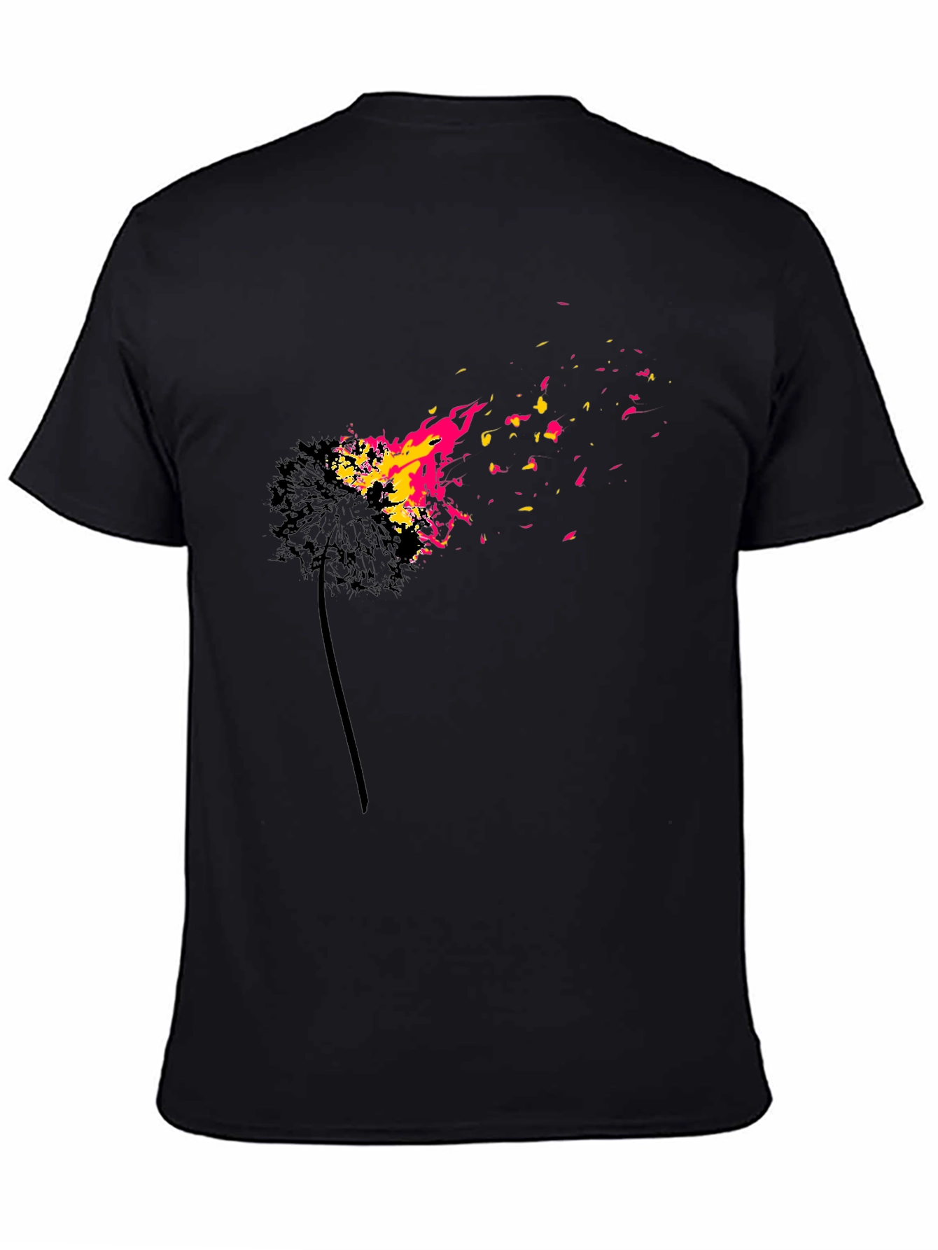 Burning Dandelion Graphic T-Shirt