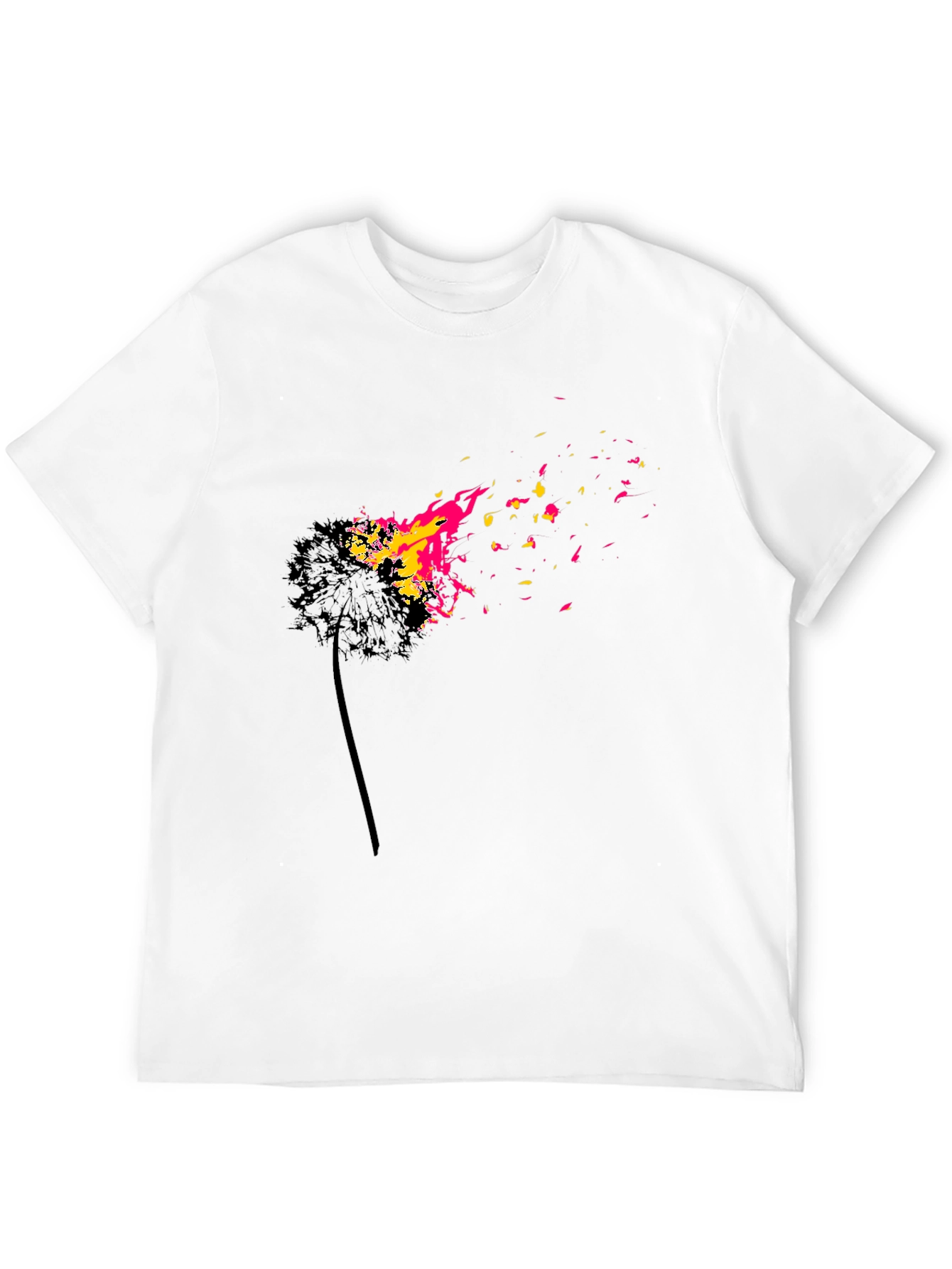 Burning Dandelion Graphic T-Shirt