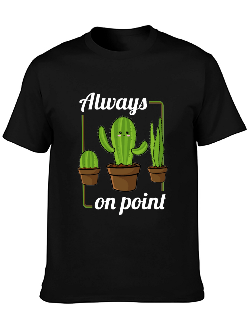 Always On Point Cactus Graphic Tee