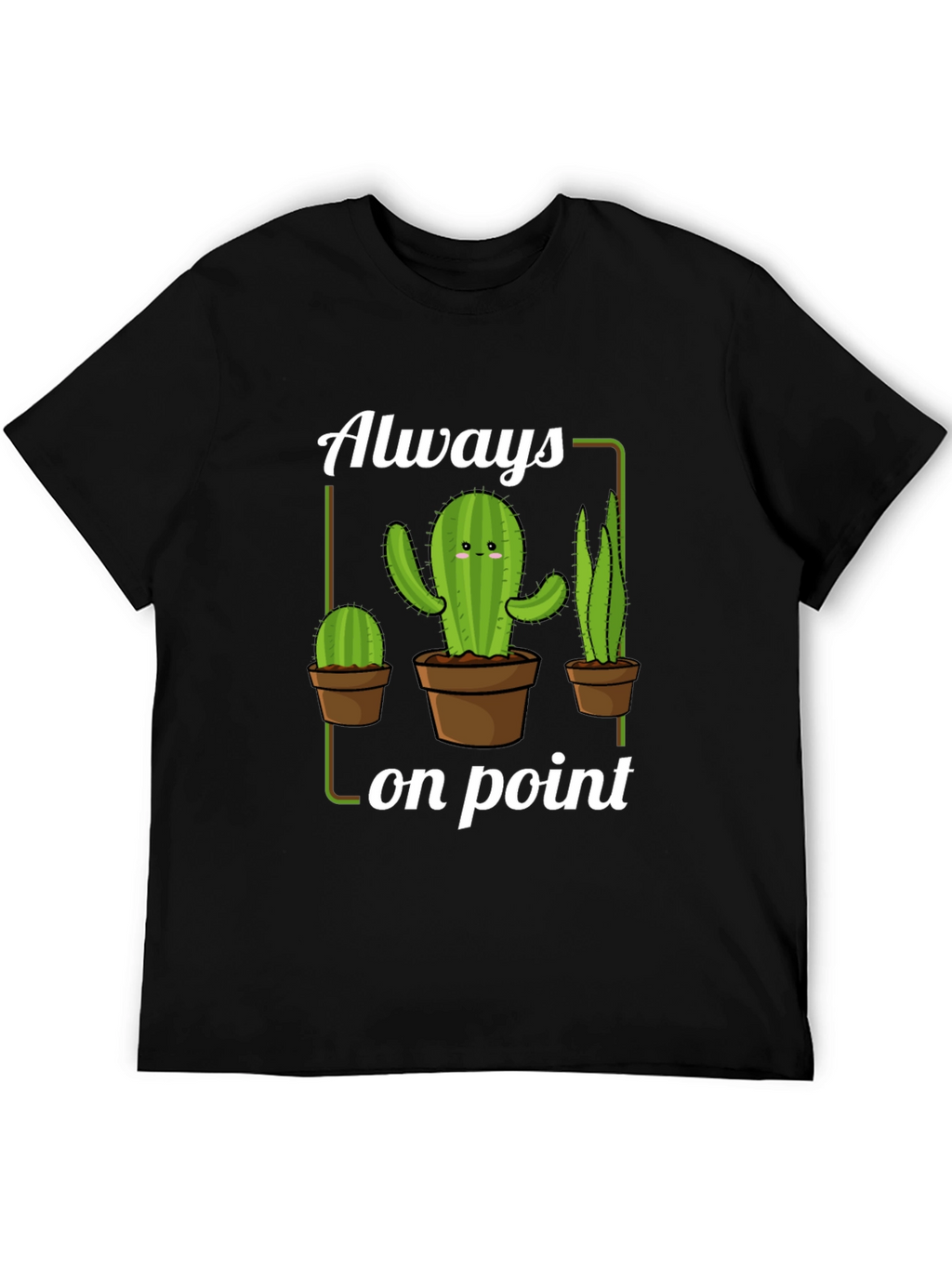 Always On Point Cactus Graphic Tee