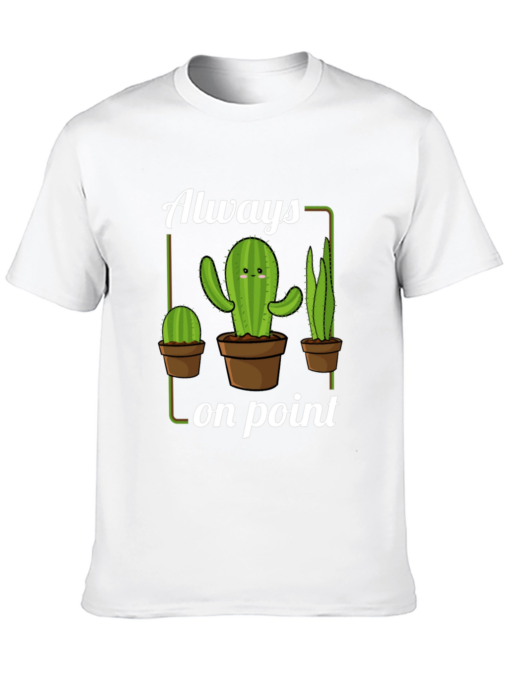 Always On Point Cactus Graphic Tee