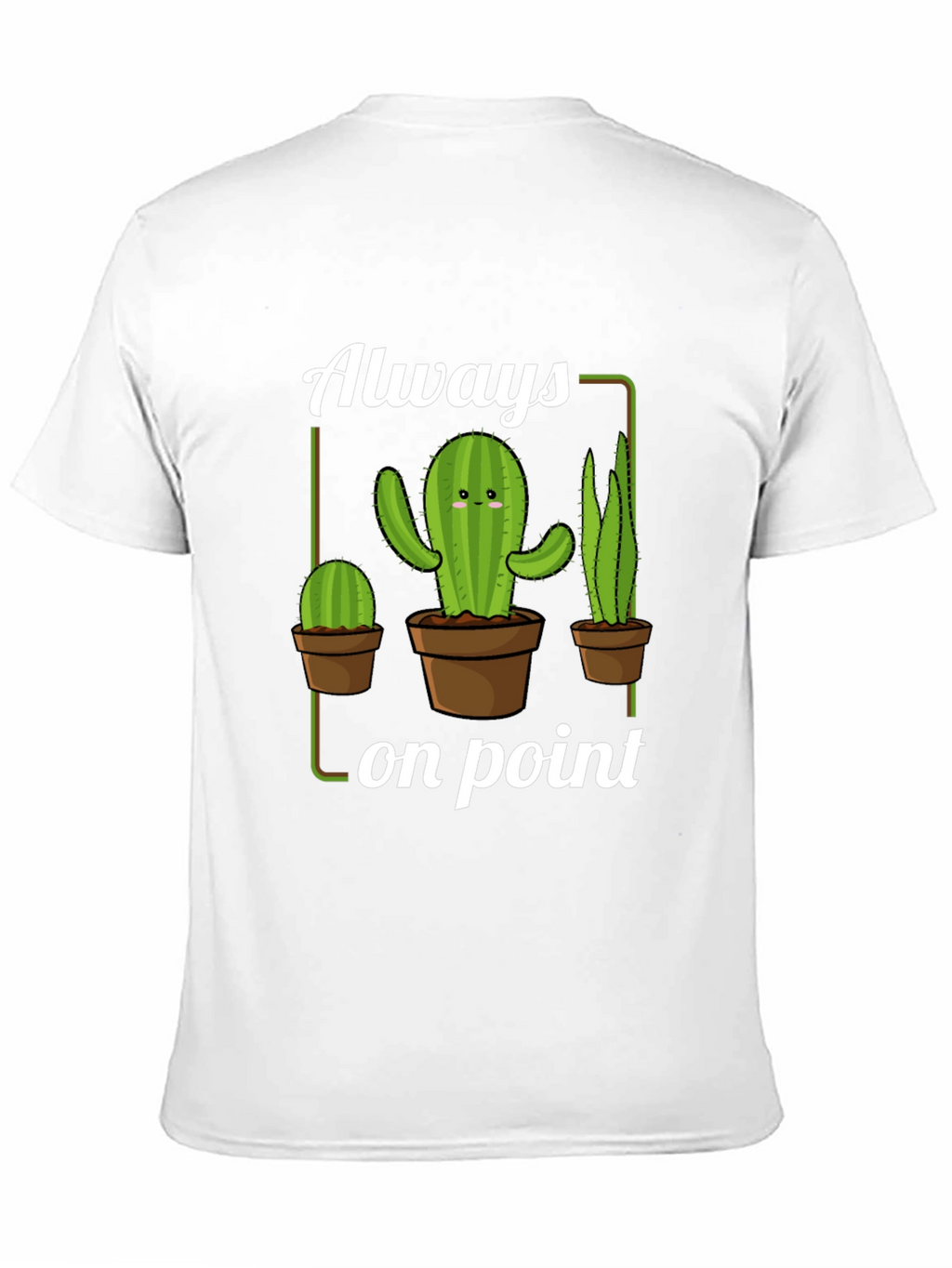 Always On Point Cactus Graphic Tee