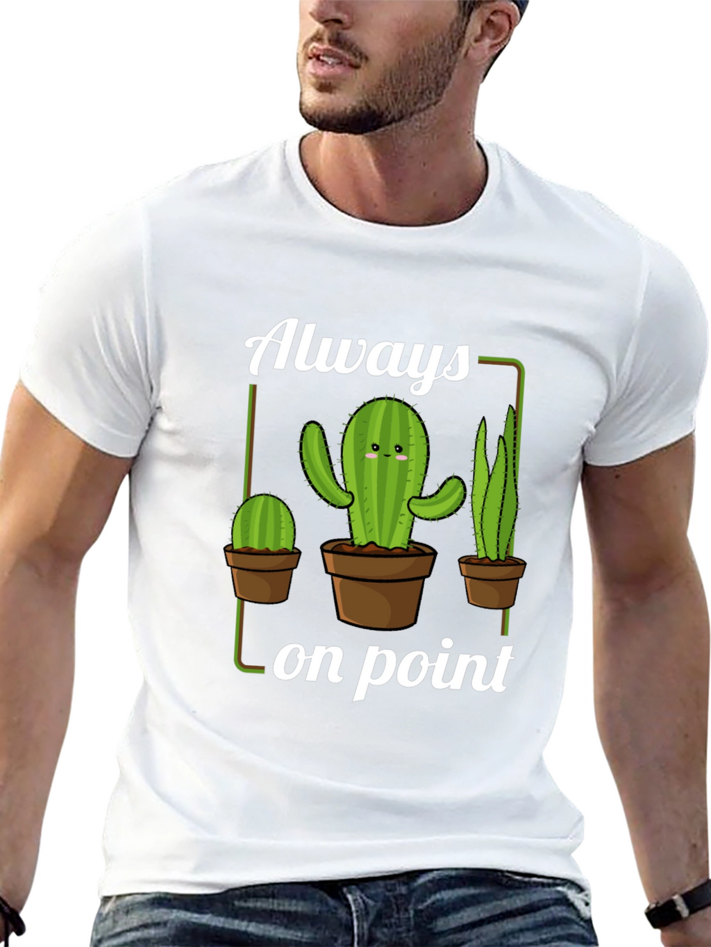 Always On Point Cactus Graphic Tee