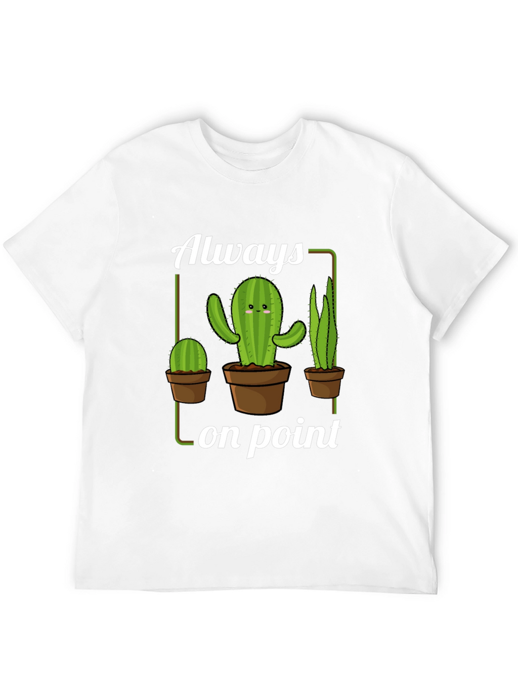 Always On Point Cactus Graphic Tee