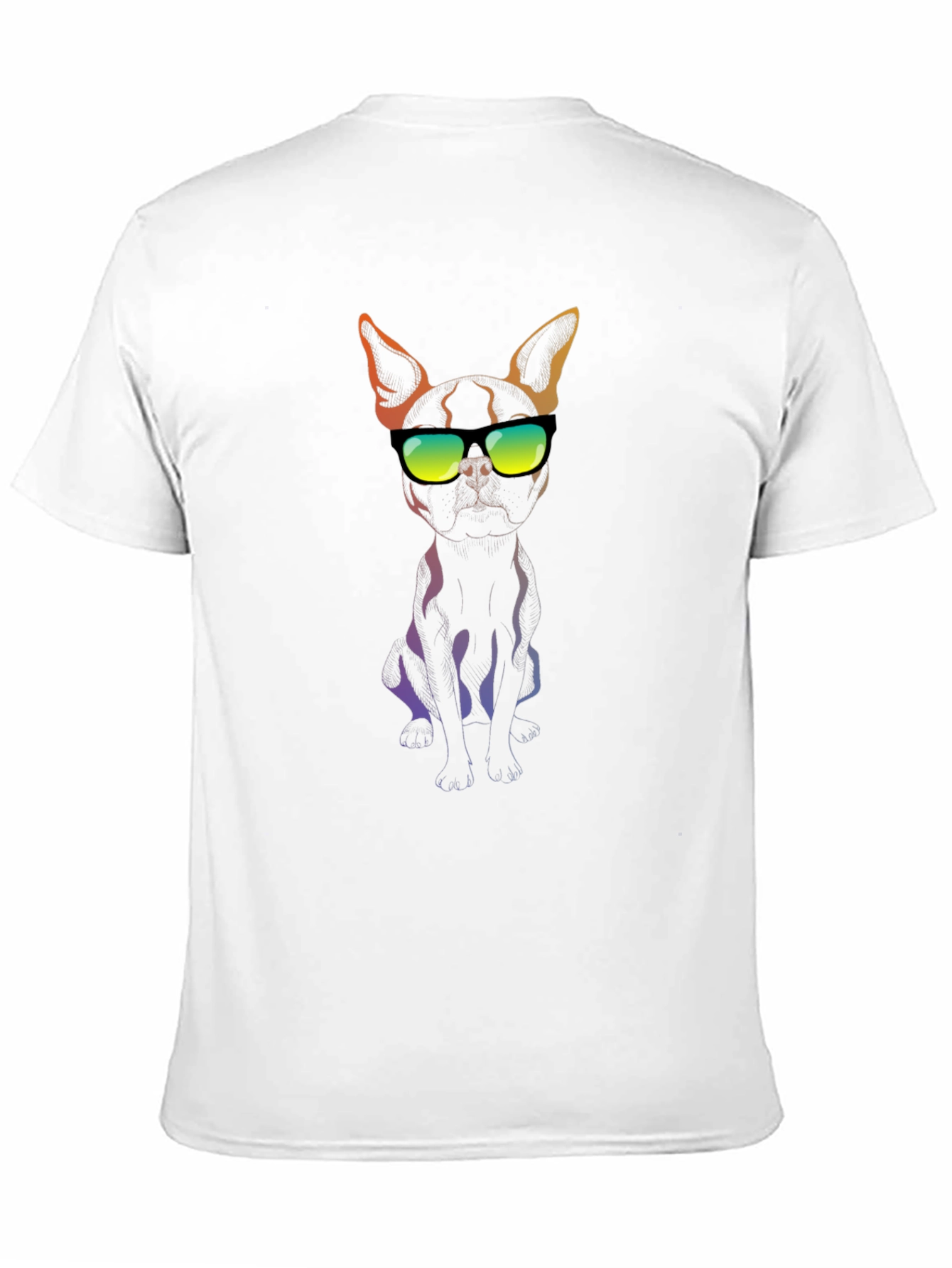 Cool Dog Graphic Tee - Trendy Black T-Shirt
