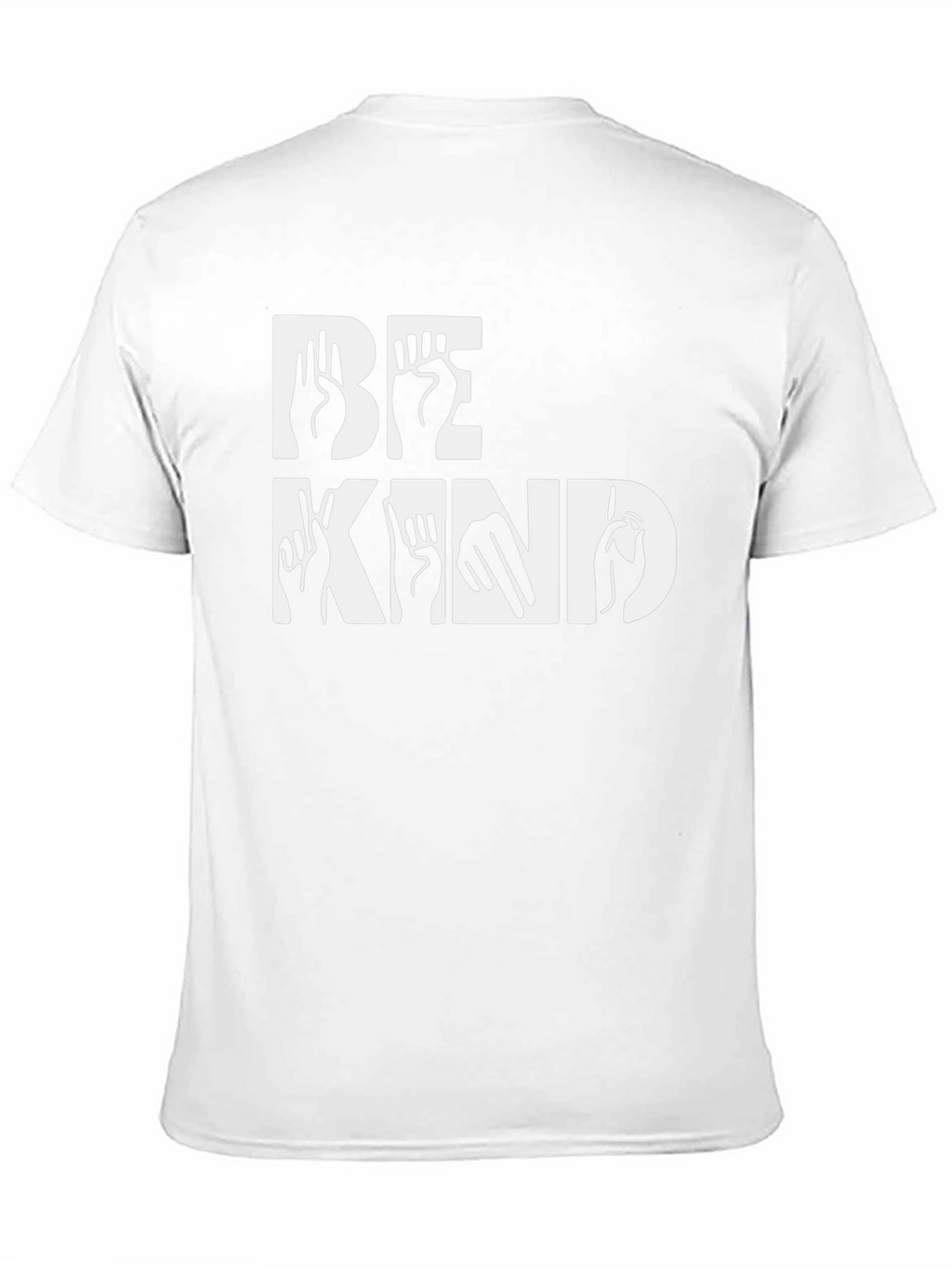 Be Kind Sign Language T-Shirt - Black
