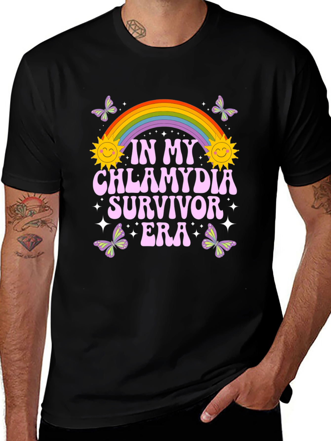 Chlamydia Survivor Era Graphic Tee