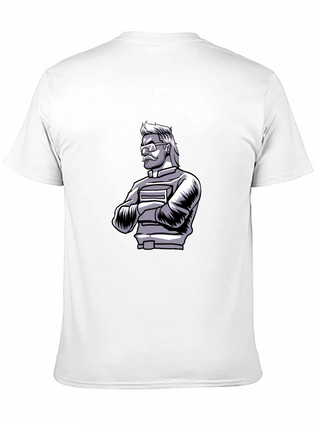 Cool Graphic Print Black T-Shirt