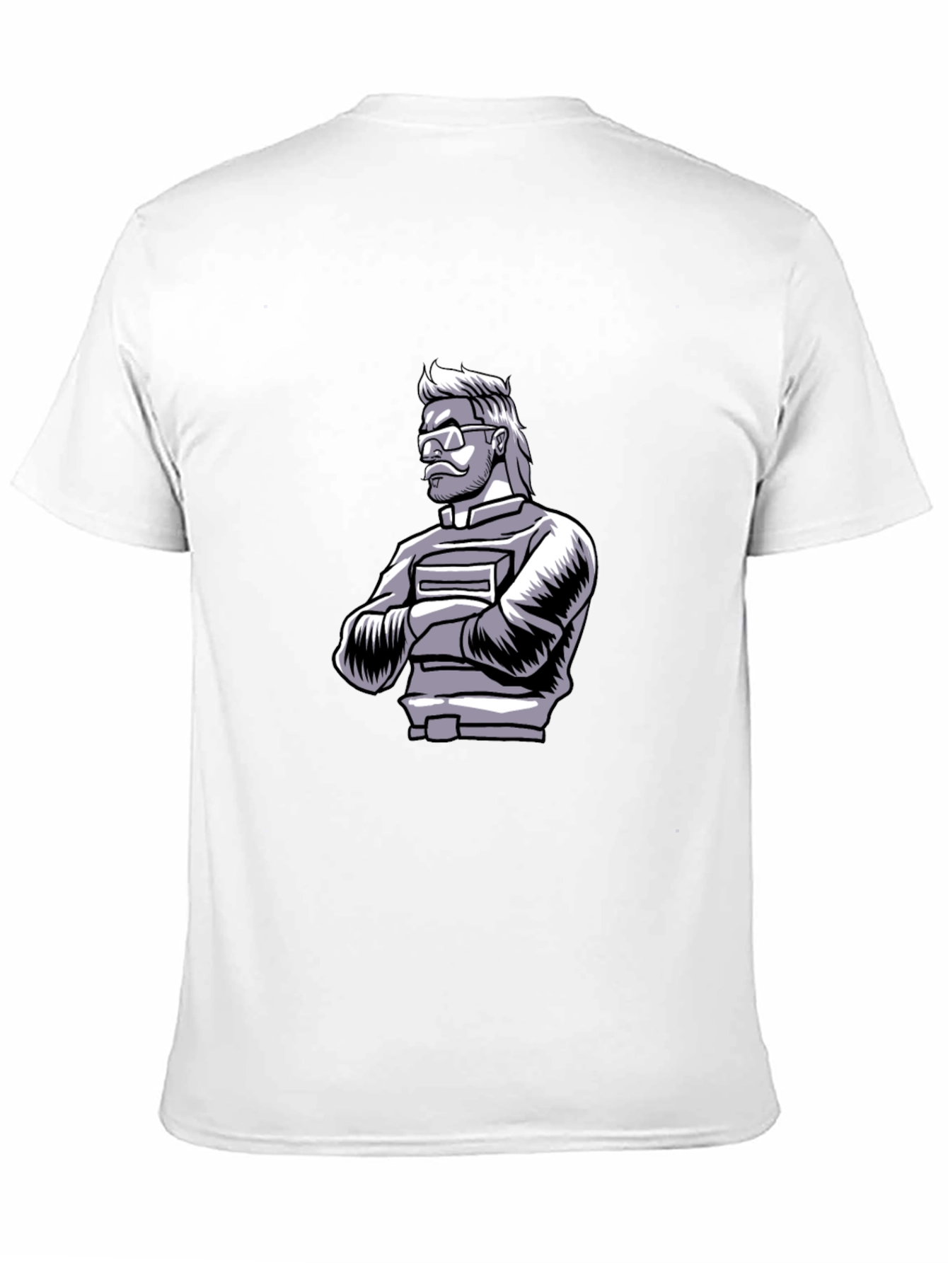 Cool Graphic Print Black T-Shirt