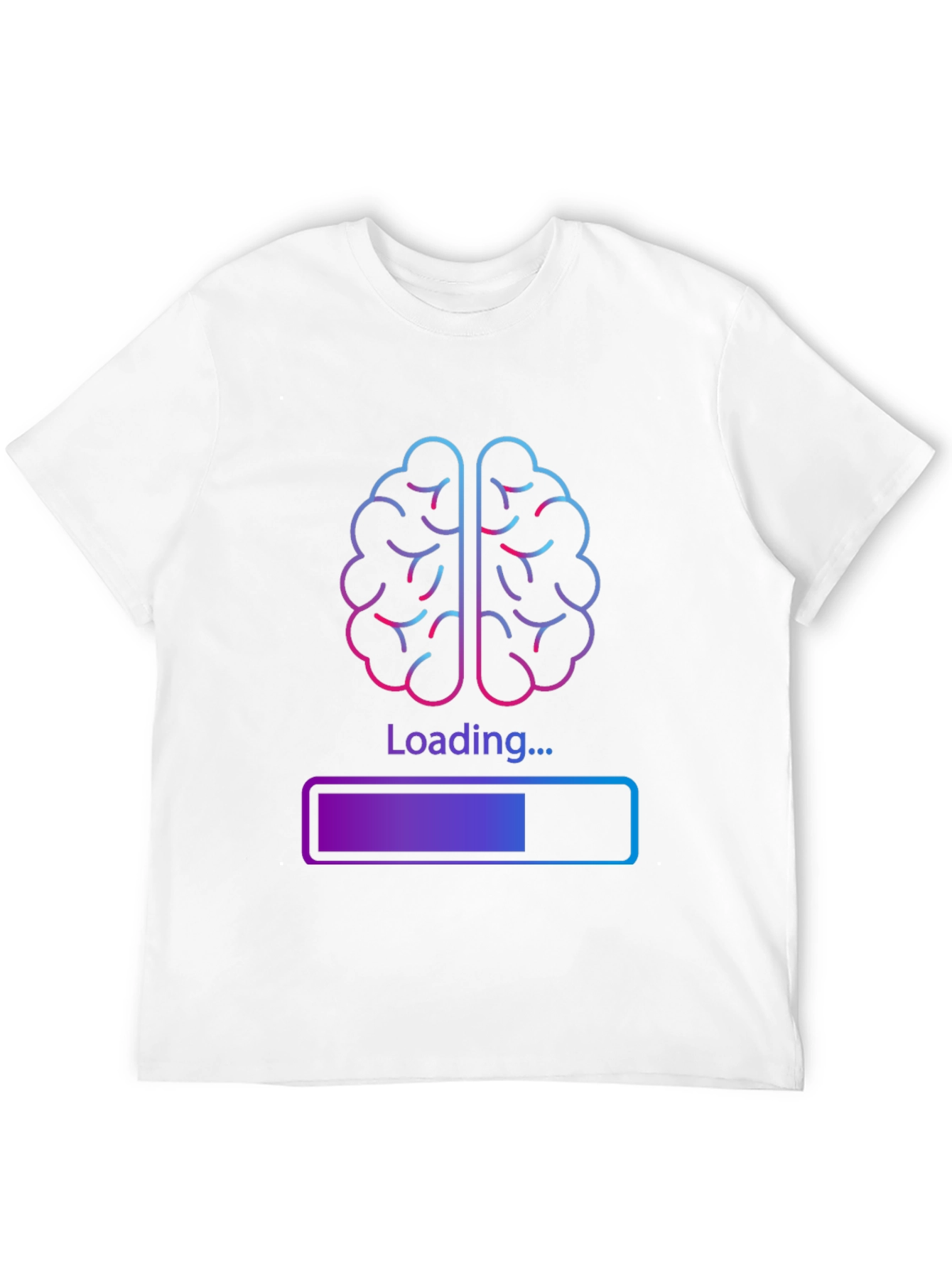 Brain Loading T-Shirt - Funny & Stylish Tee