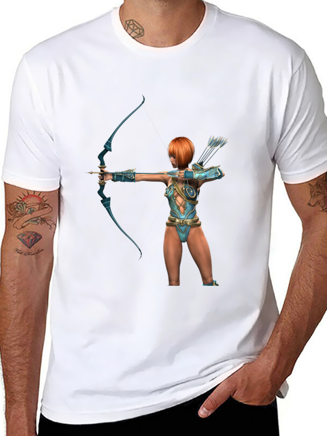 Archer T-Shirt - Unique Graphic Tee