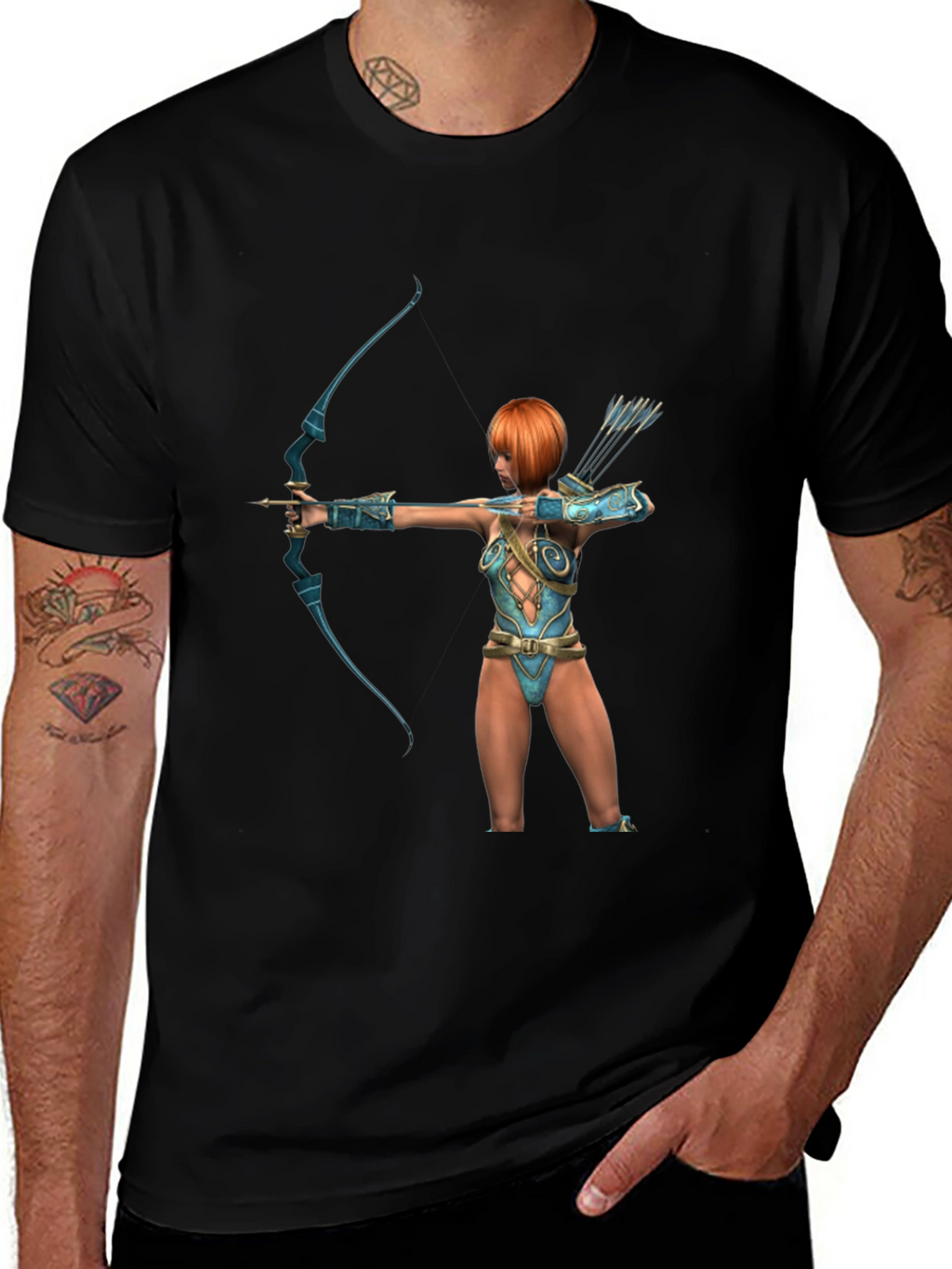 Archer T-Shirt - Unique Graphic Tee