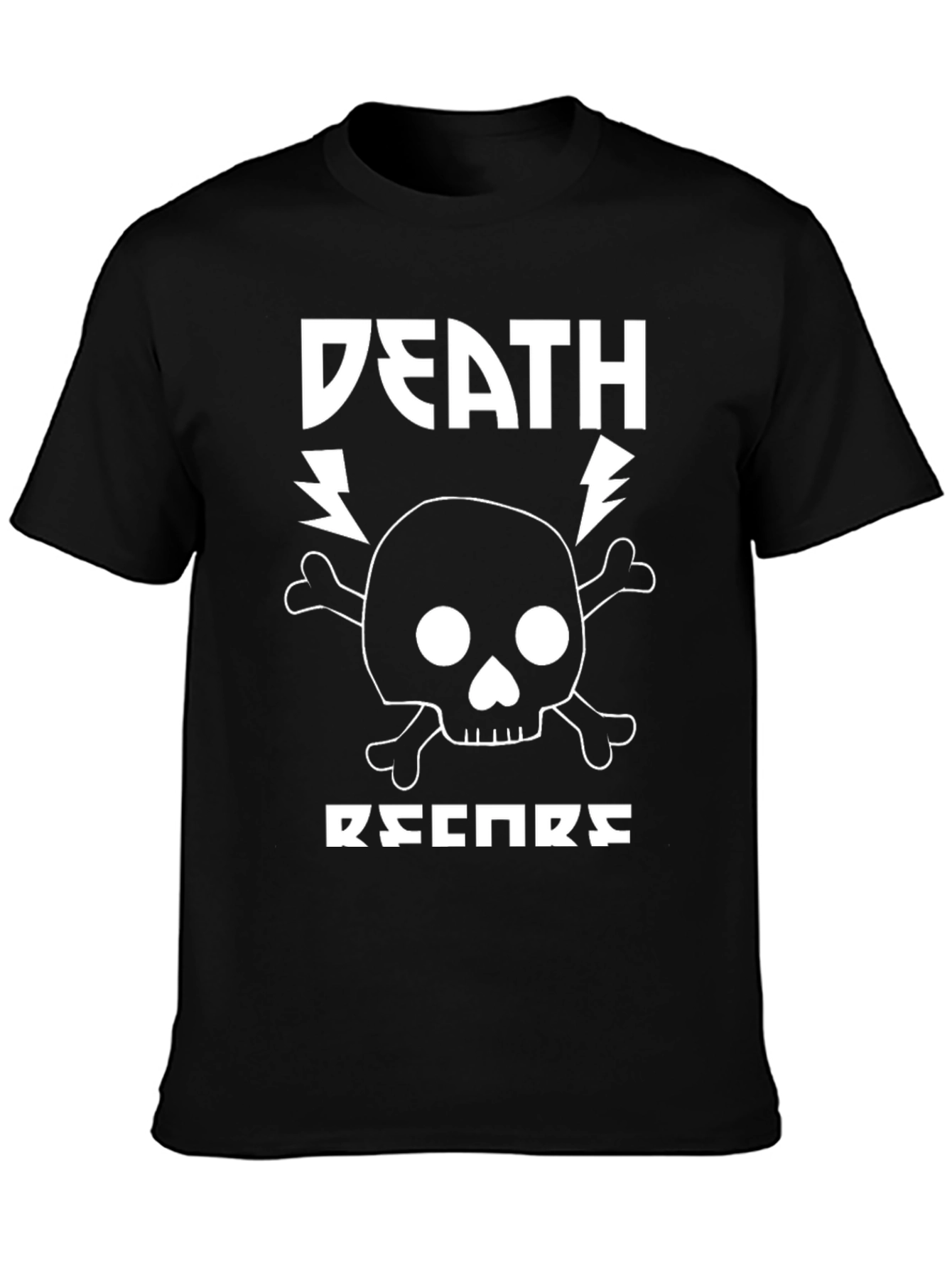 Death Records Graphic Print T-Shirt