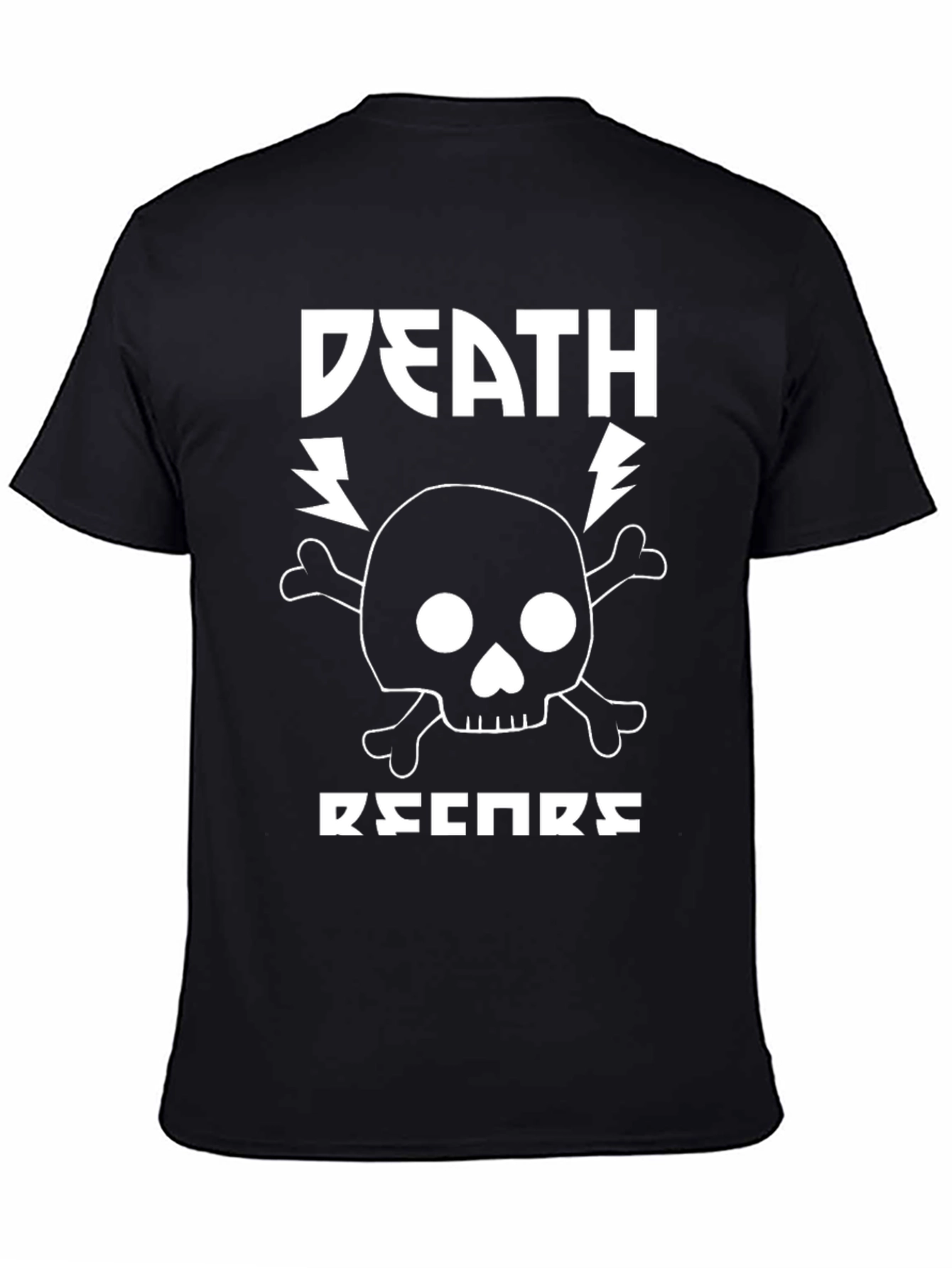Death Records Graphic Print T-Shirt