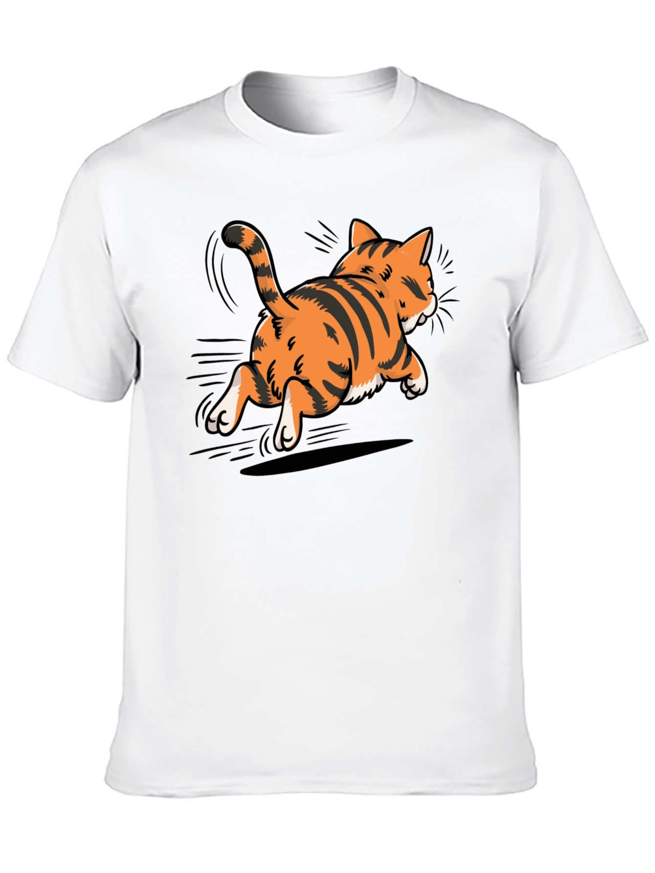 Cool Cat Graphic Tee - Black T-Shirt