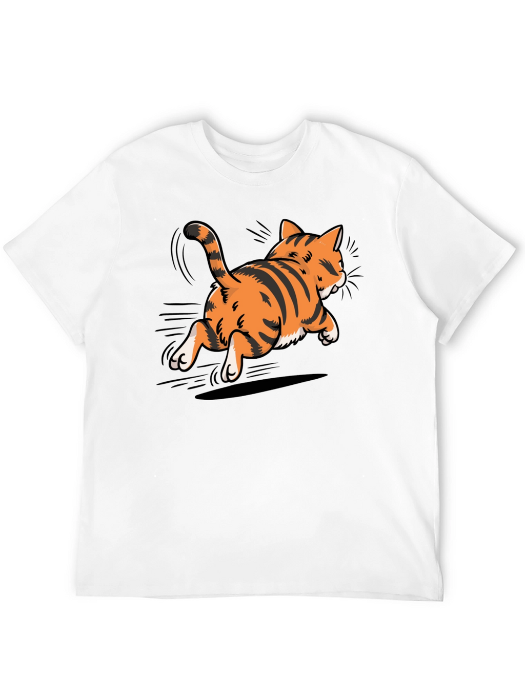 Cool Cat Graphic Tee - Black T-Shirt