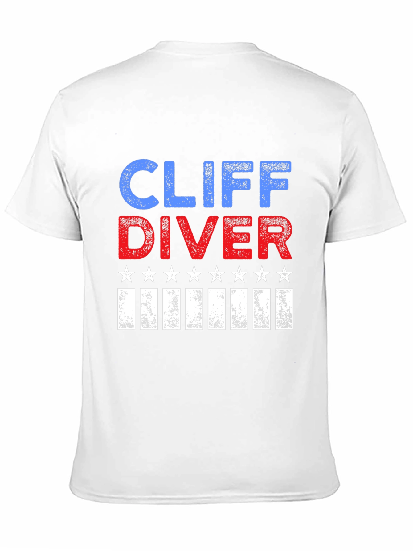 Cliff Diver Patriotic T-Shirt