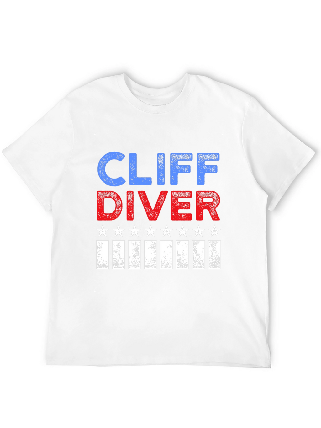 Cliff Diver Patriotic T-Shirt