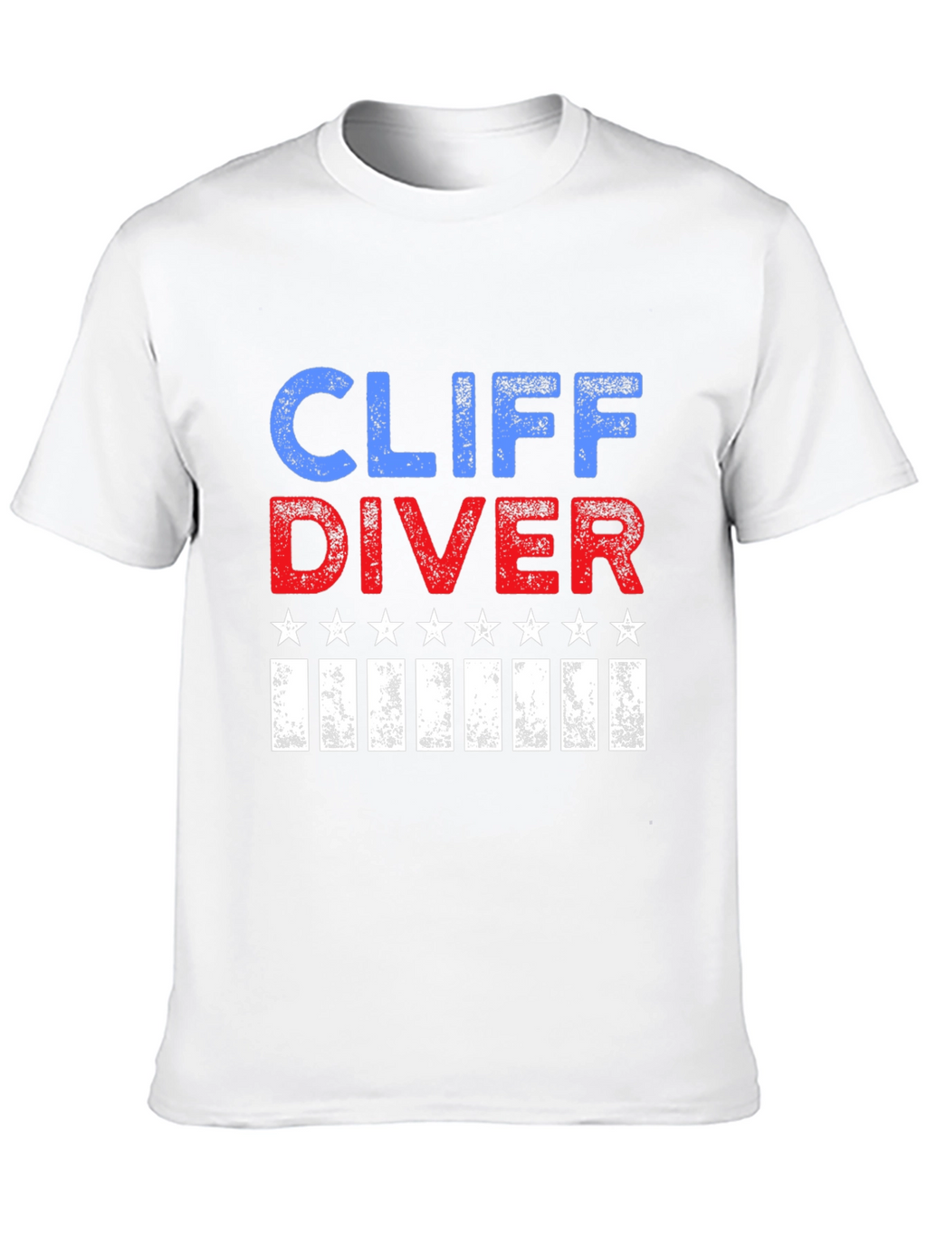 Cliff Diver Patriotic T-Shirt