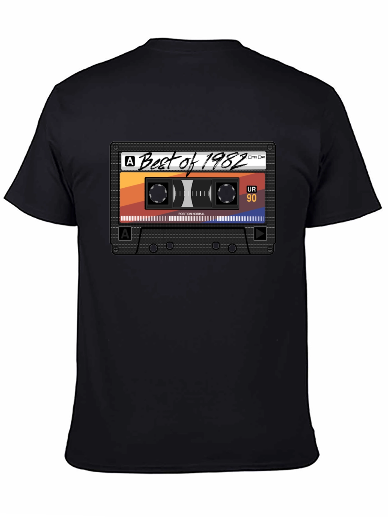 Best of 1982 Cassette Tape Graphic T-Shirt