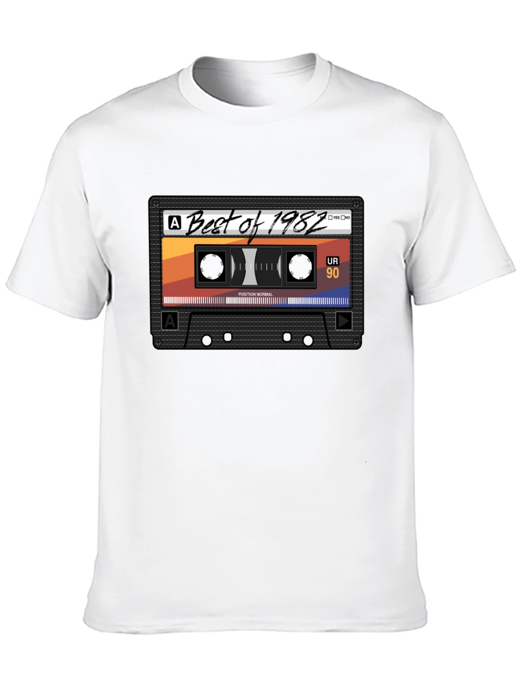 Best of 1982 Cassette Tape Graphic T-Shirt