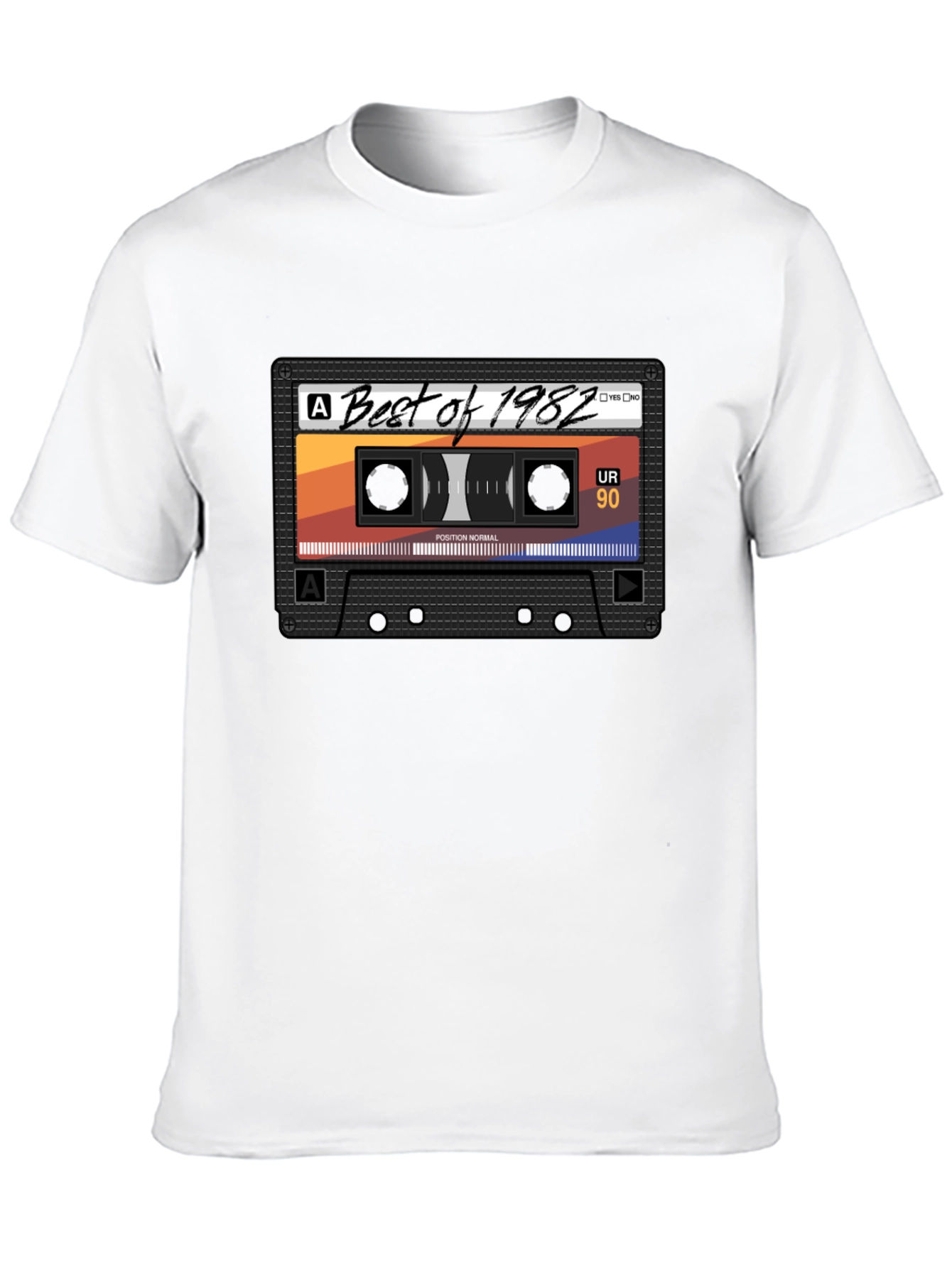 Best of 1982 Cassette Tape Graphic T-Shirt