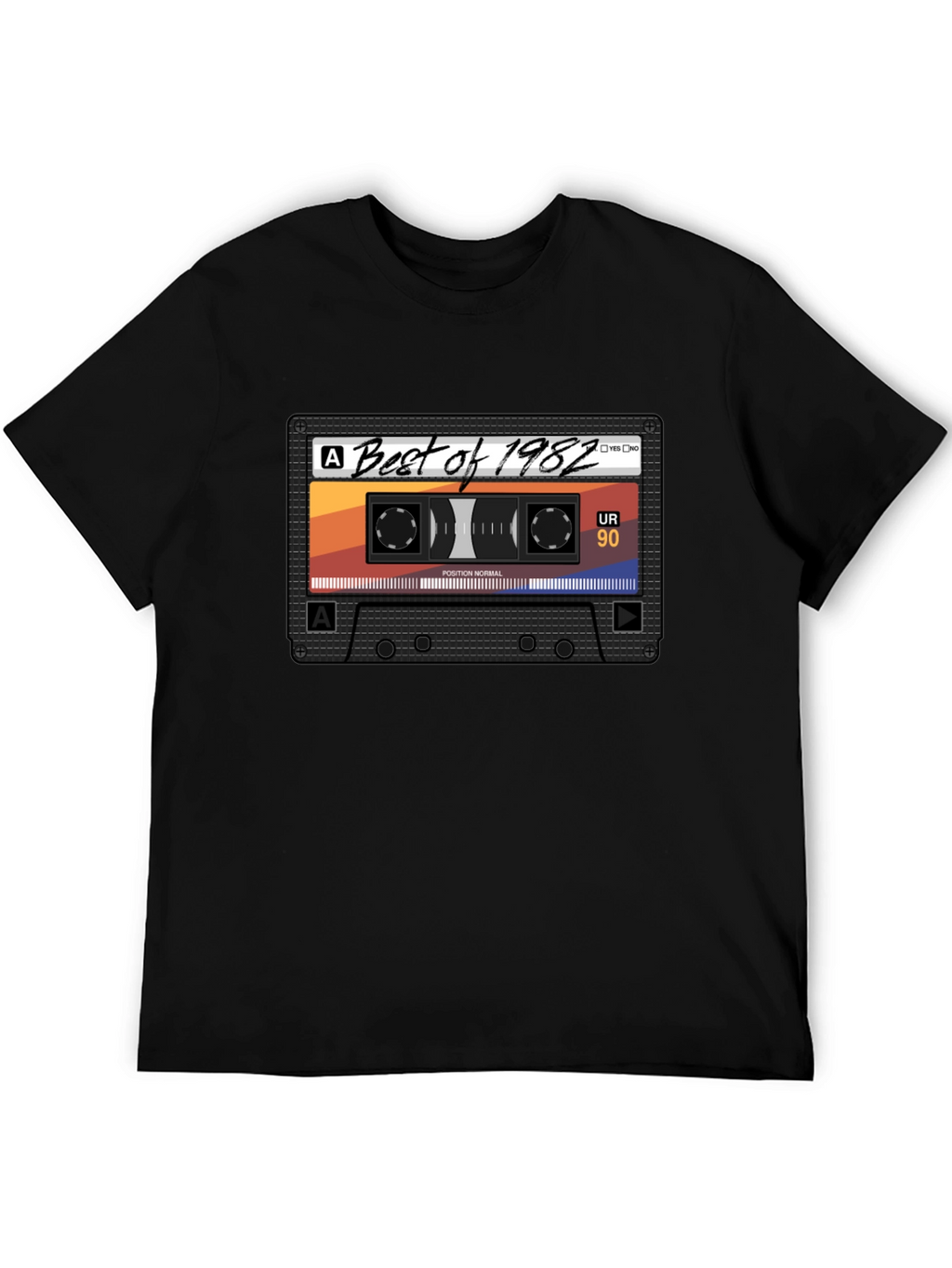 Best of 1982 Cassette Tape Graphic T-Shirt