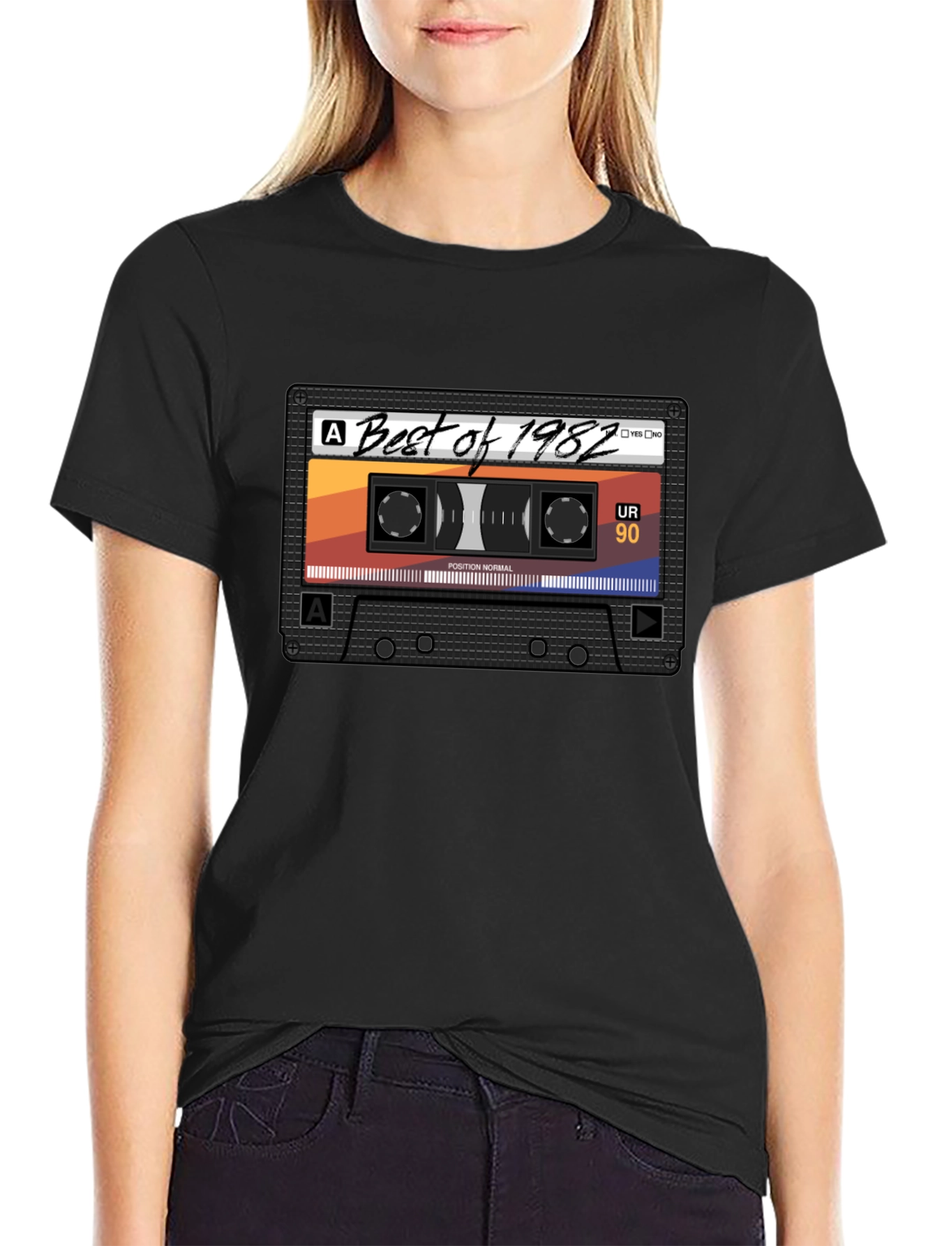 Best of 1982 Cassette Tape Graphic T-Shirt