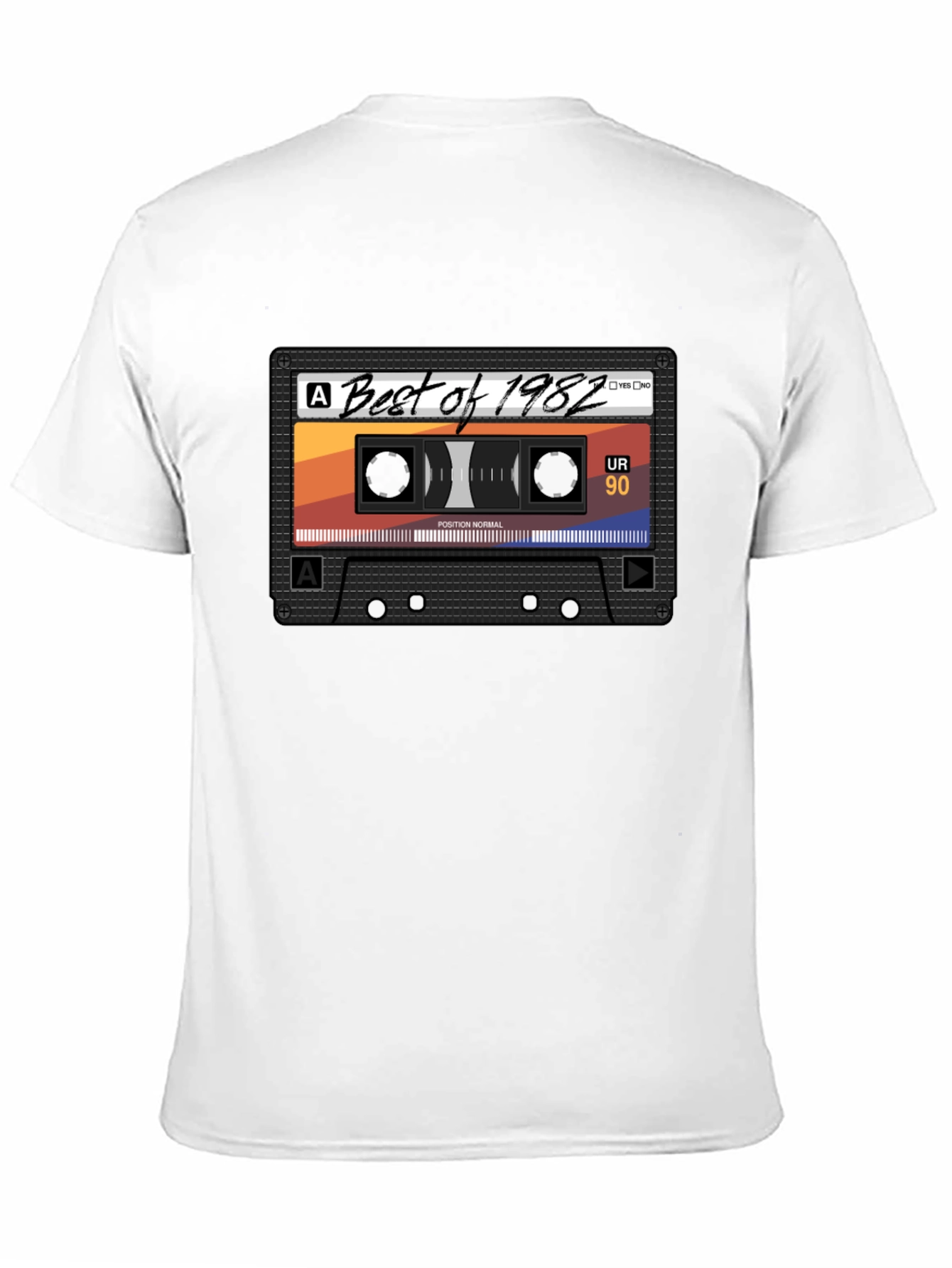 Best of 1982 Cassette Tape Graphic T-Shirt