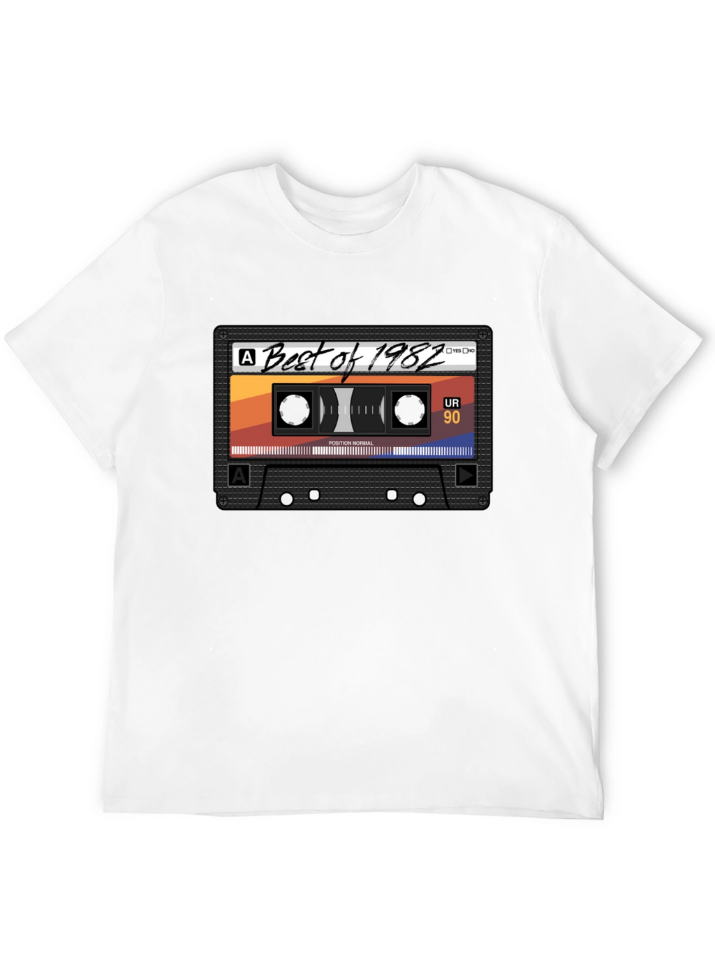 Best of 1982 Cassette Tape Graphic T-Shirt
