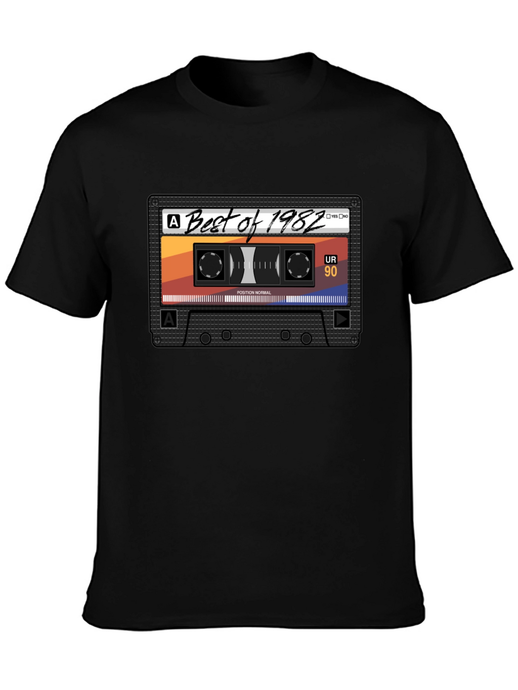 Best of 1982 Cassette Tape Graphic T-Shirt