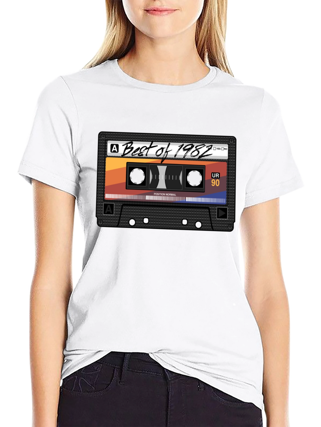 Best of 1982 Cassette Tape Graphic T-Shirt