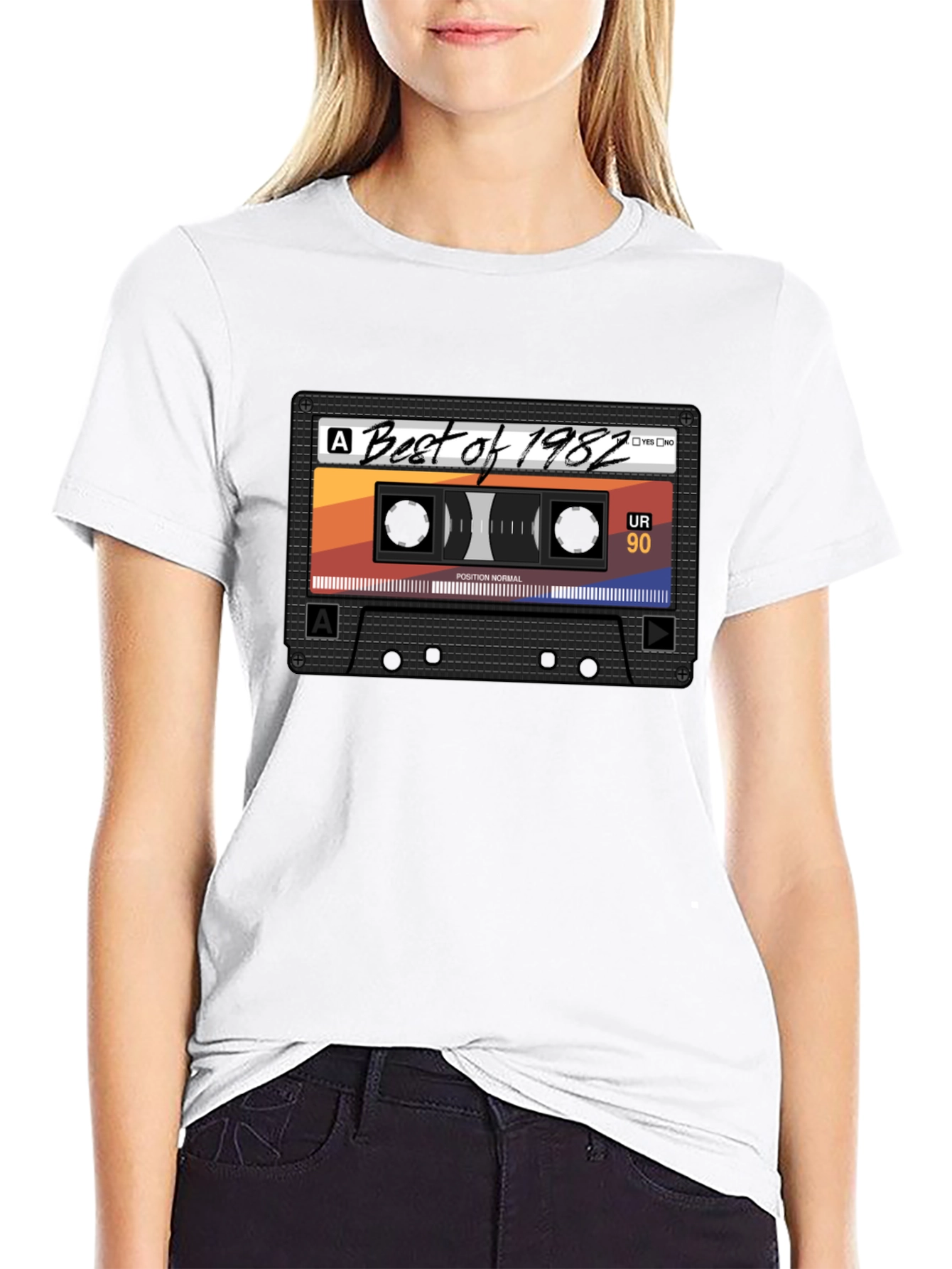 Best of 1982 Cassette Tape Graphic T-Shirt