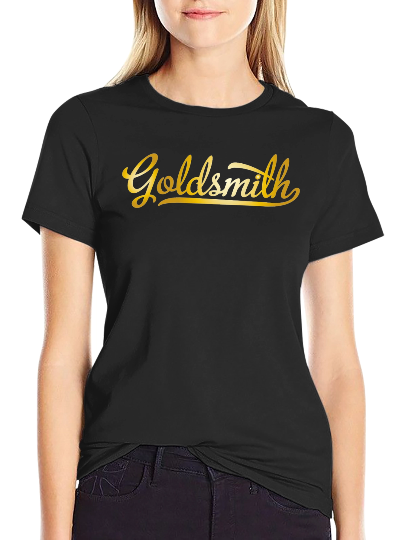 Goldsmith Graphic Tee - Stylish Black T-Shirt