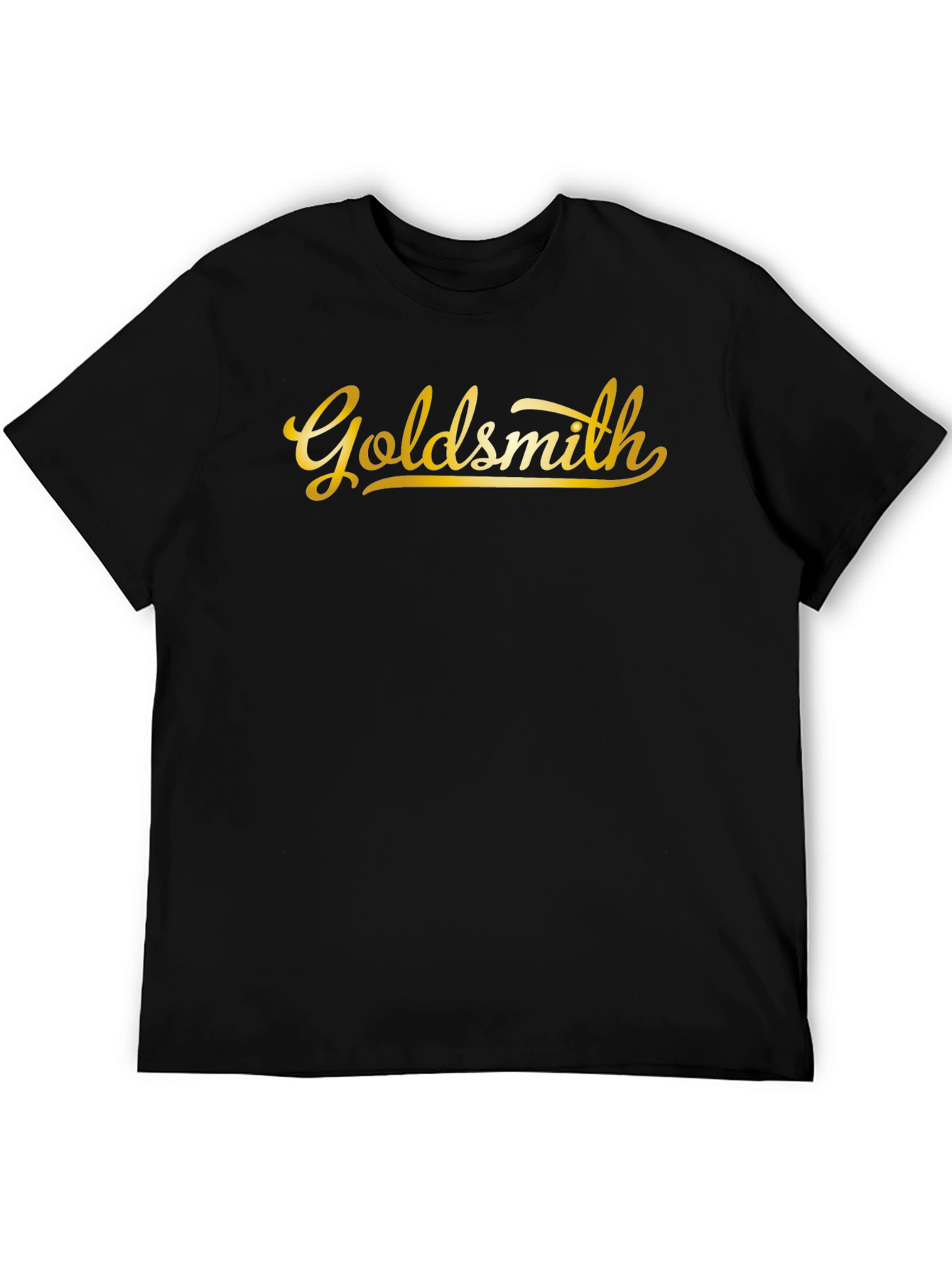 Goldsmith Graphic Tee - Stylish Black T-Shirt